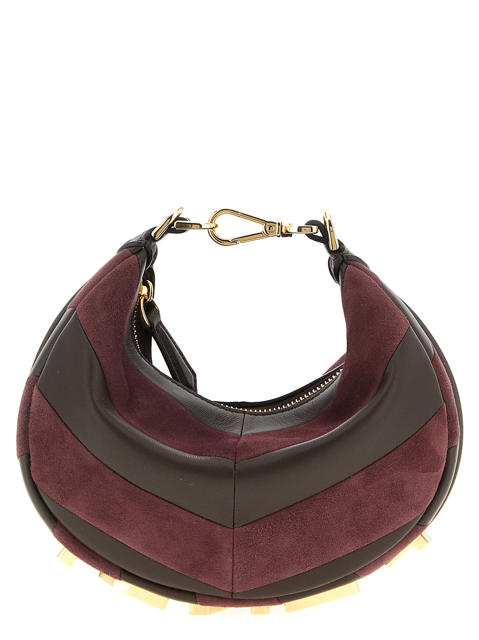 Fendi Multicolor Lamb Leather Handbag Bag - Women