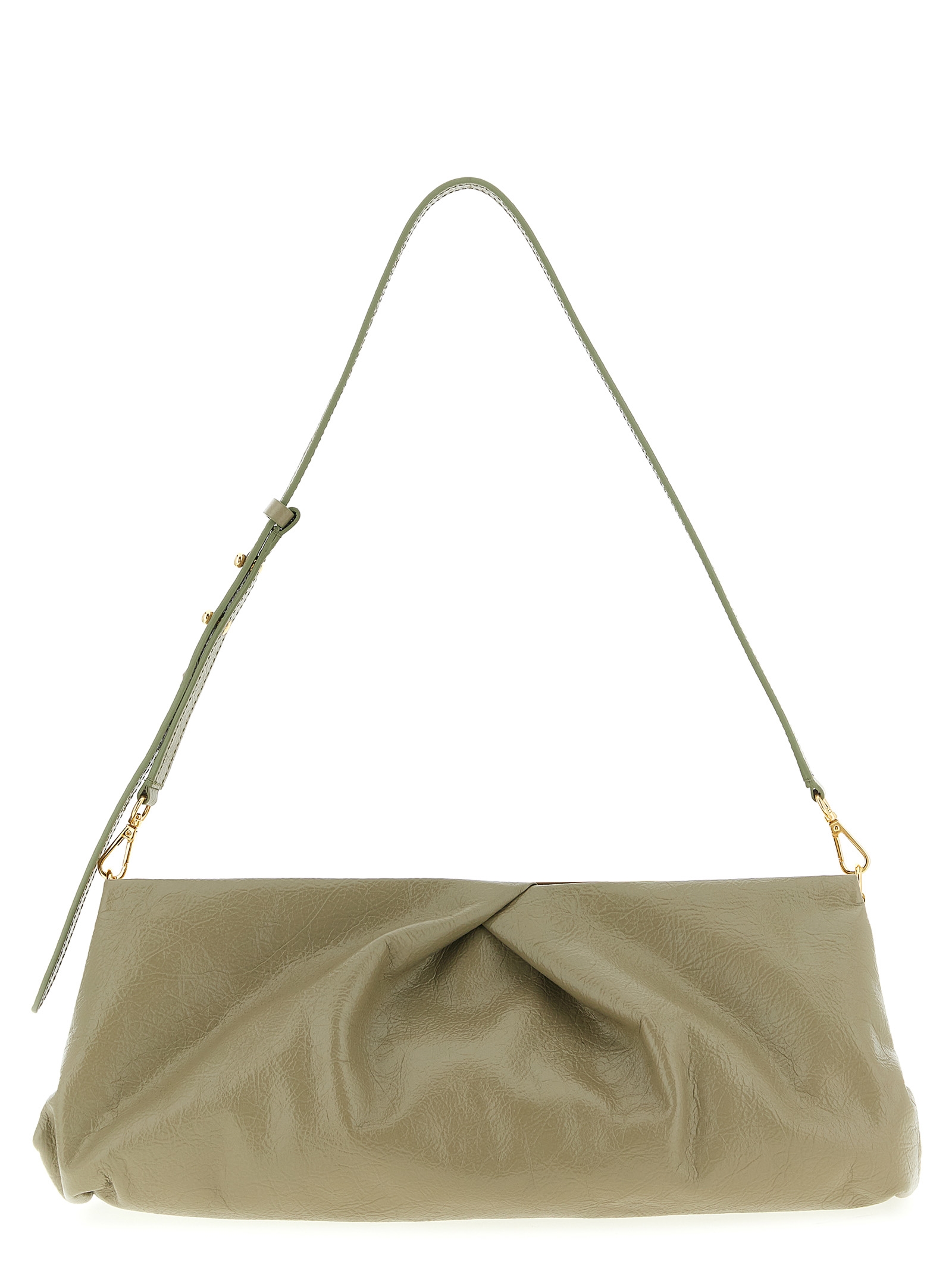 Dries Van Noten Bicolor Calfskin Clutch Bag - Women