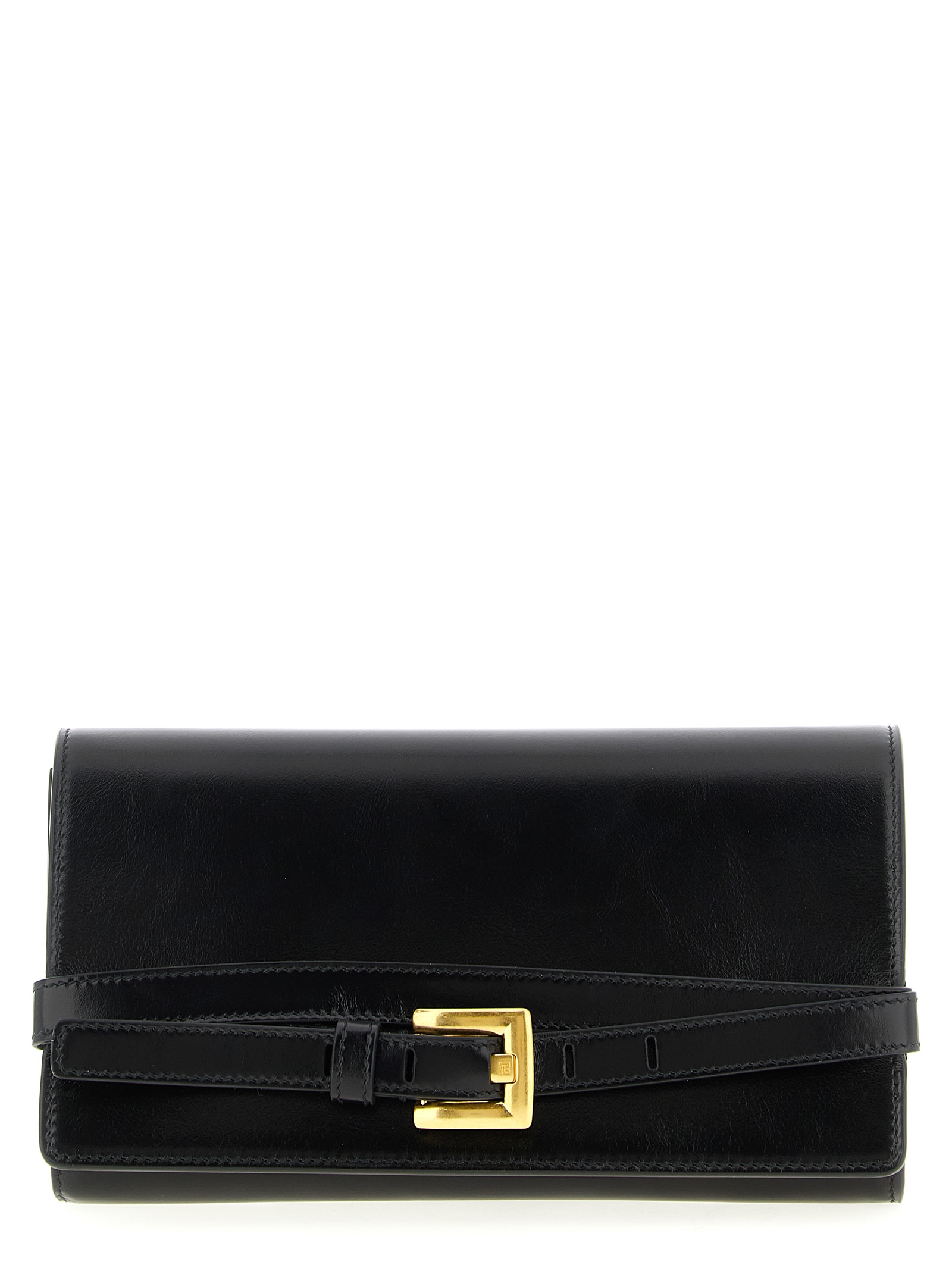 Balmain Black Calfskin Cardholder Accessory - Women