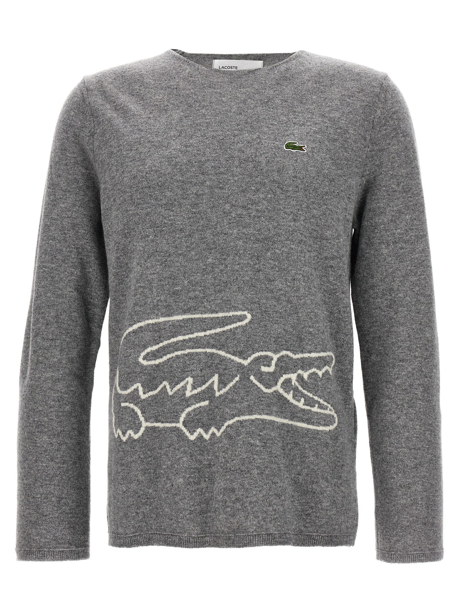 Gray Wool Cardigan