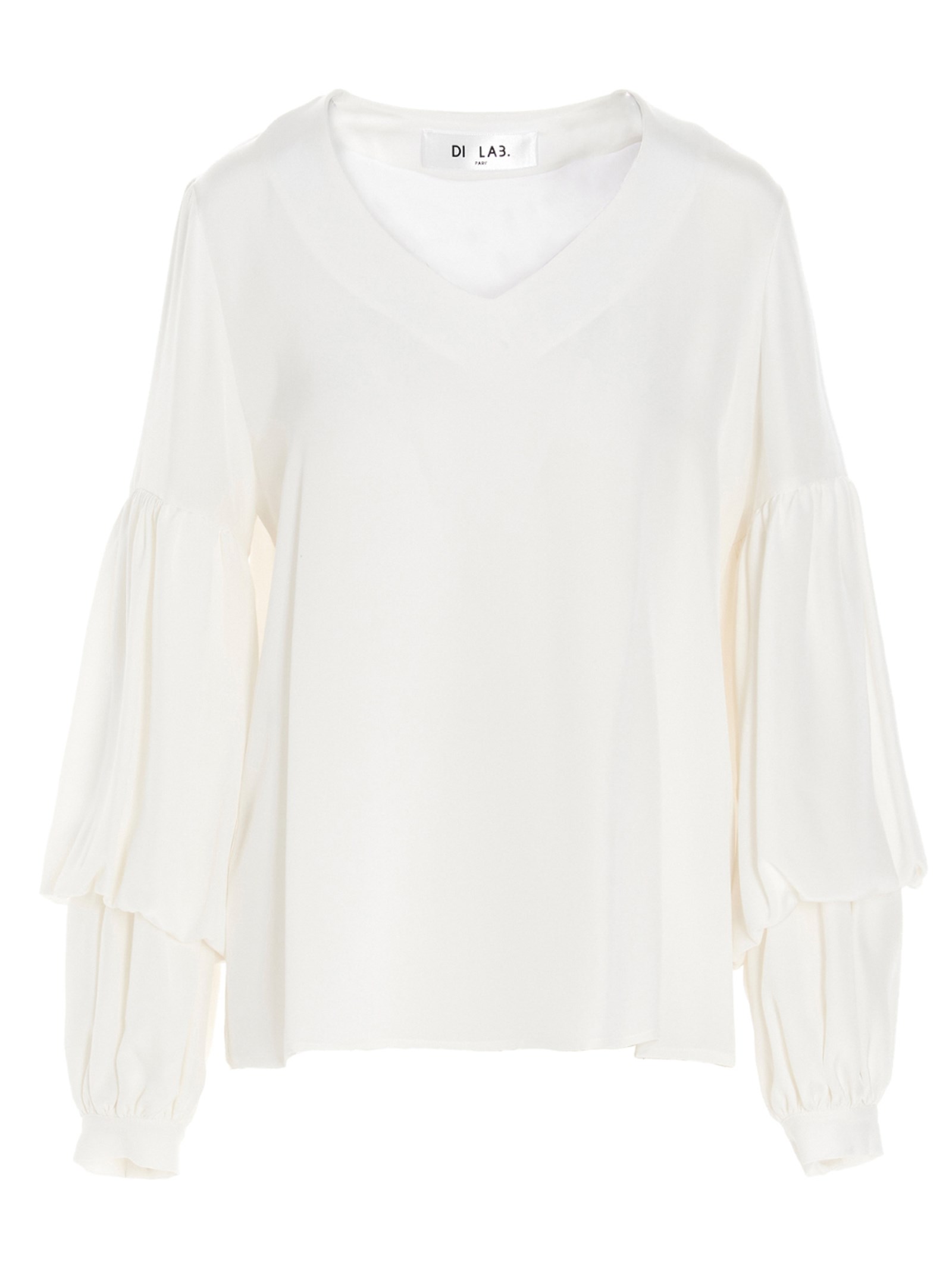White Silk Blouse