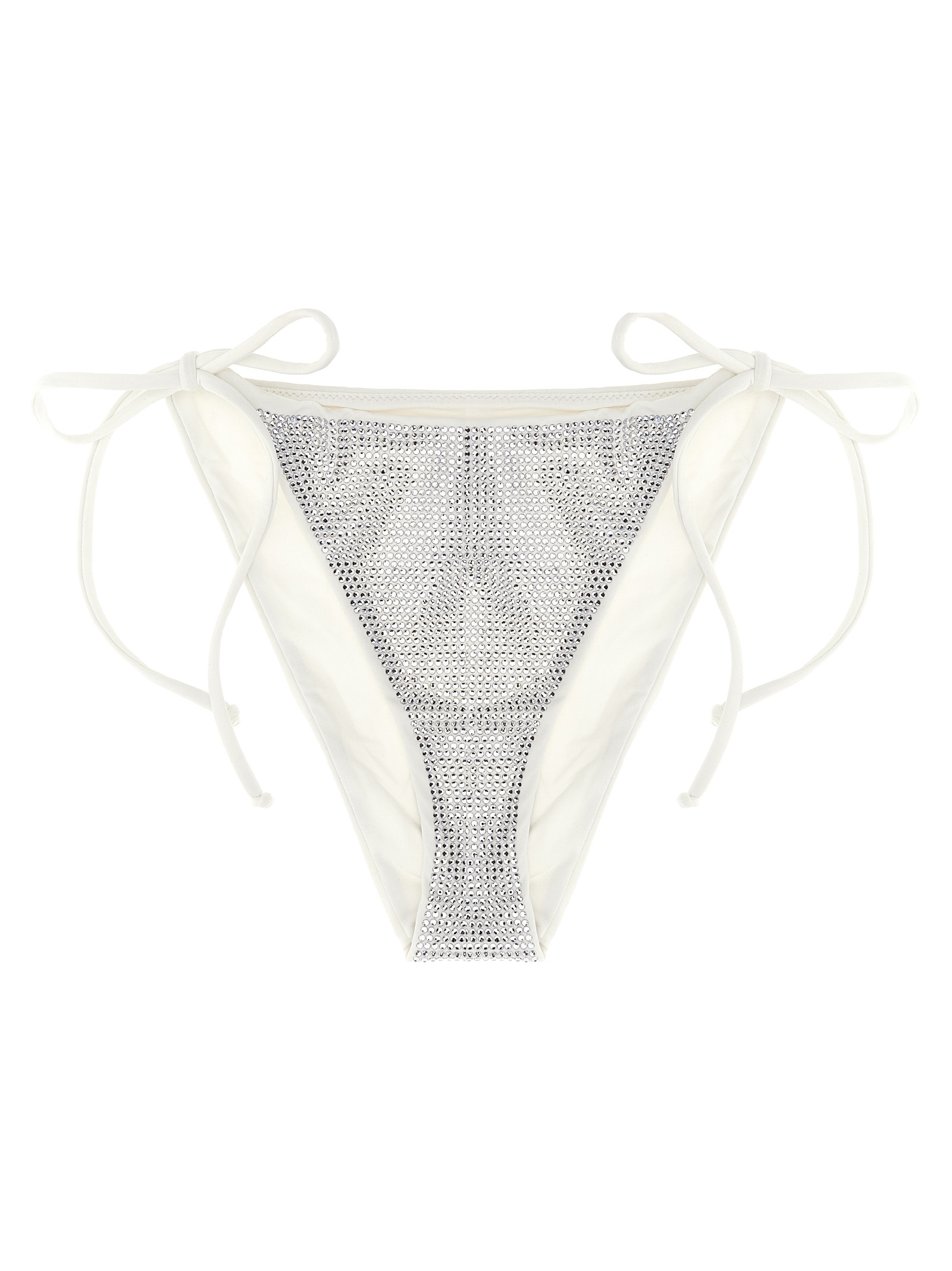 White Polyamide Swim Briefs