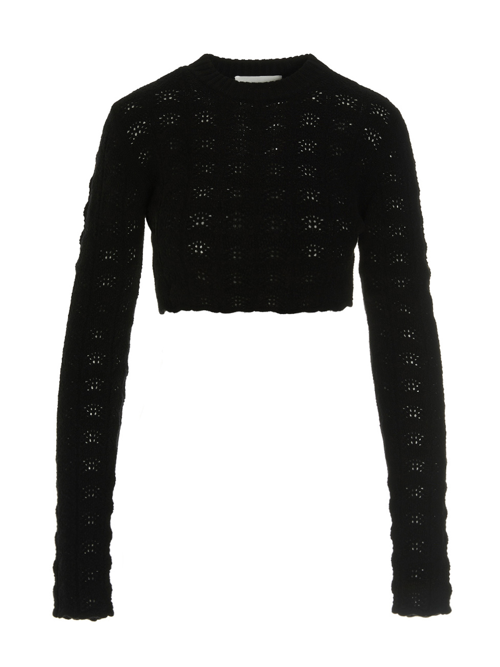 Black Wool Cardigan