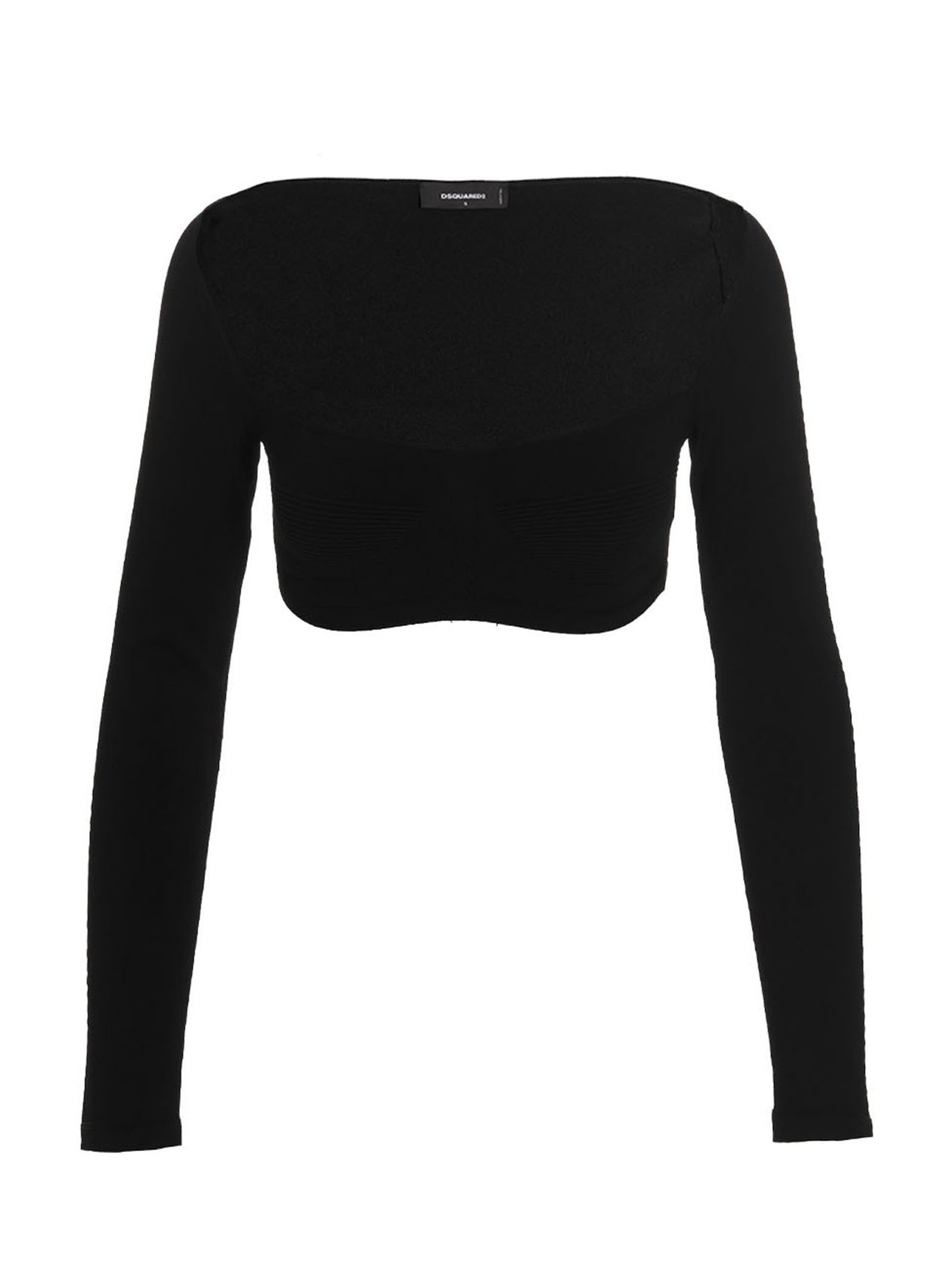 Black Viscose Cardigan