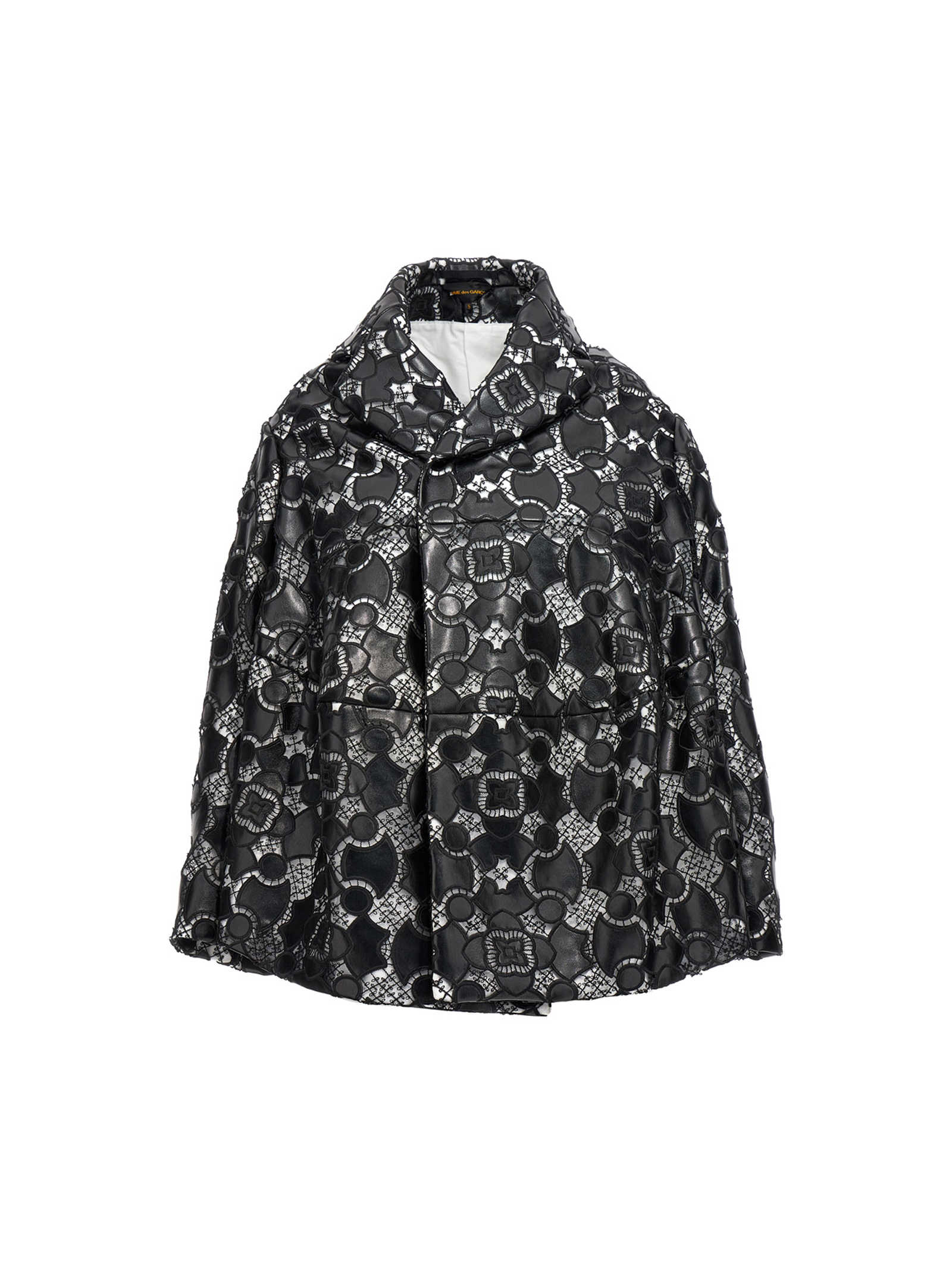 Comme des Garçons Bicolor Polyethylene Leather Jacket Clothing - Women