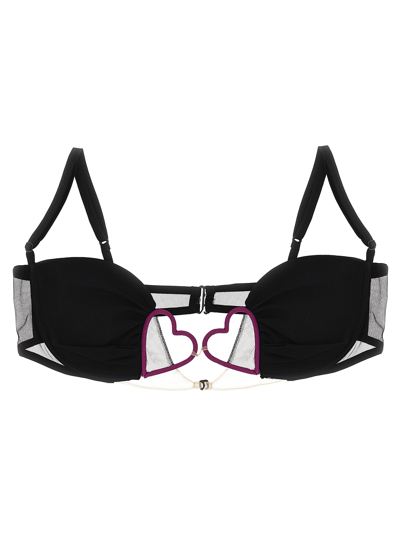 Black Polyamide Bra