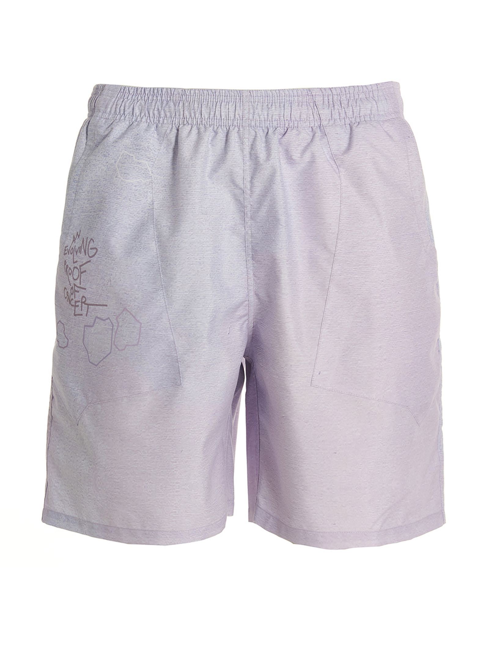 Purple Polyethylene Shorts