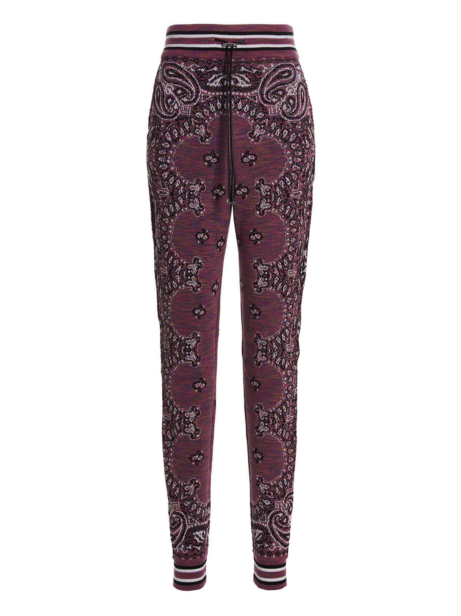 Purple Cotton Joggers (Workout Pants)