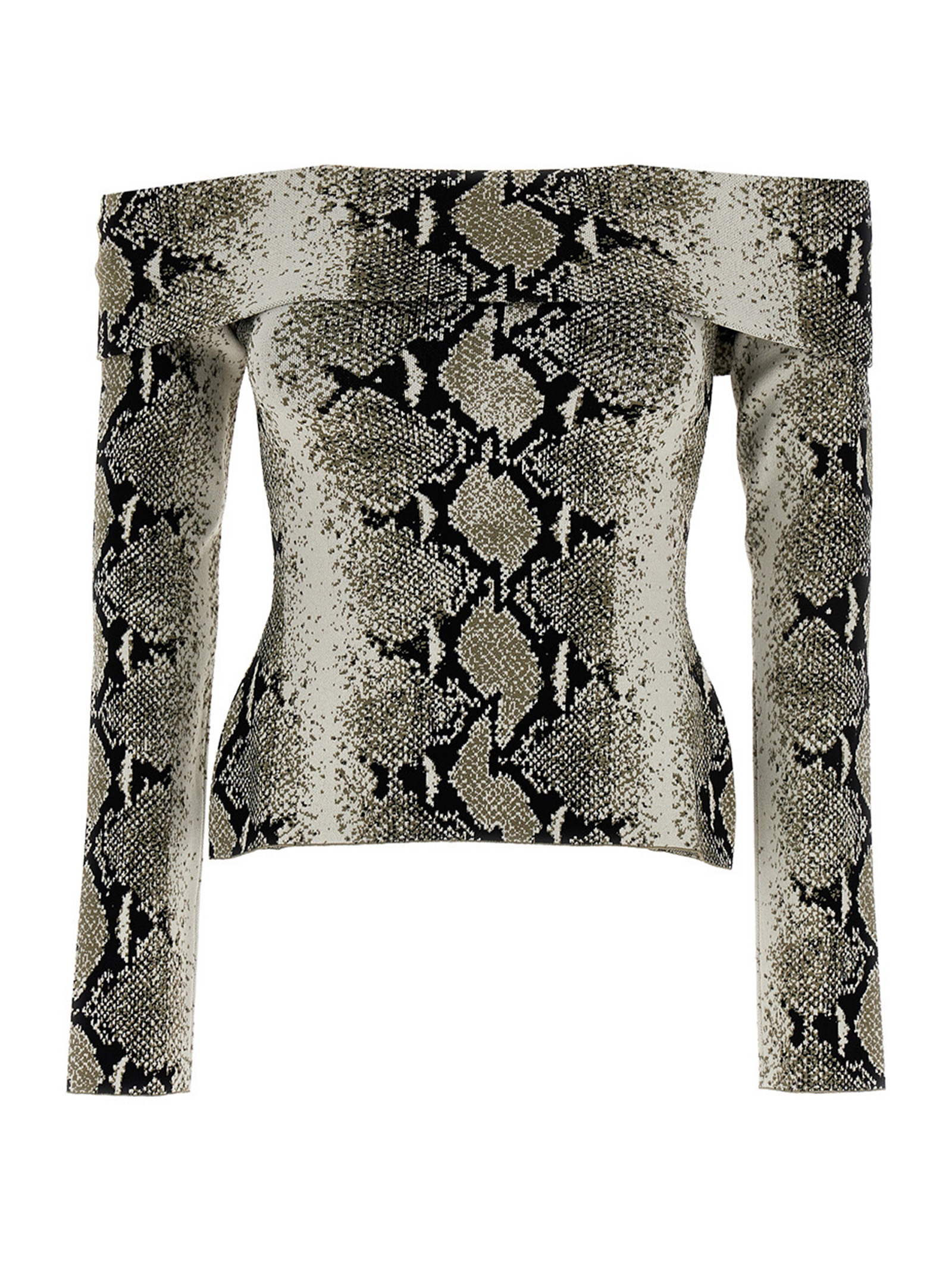 Multicolor Viscose Blouse