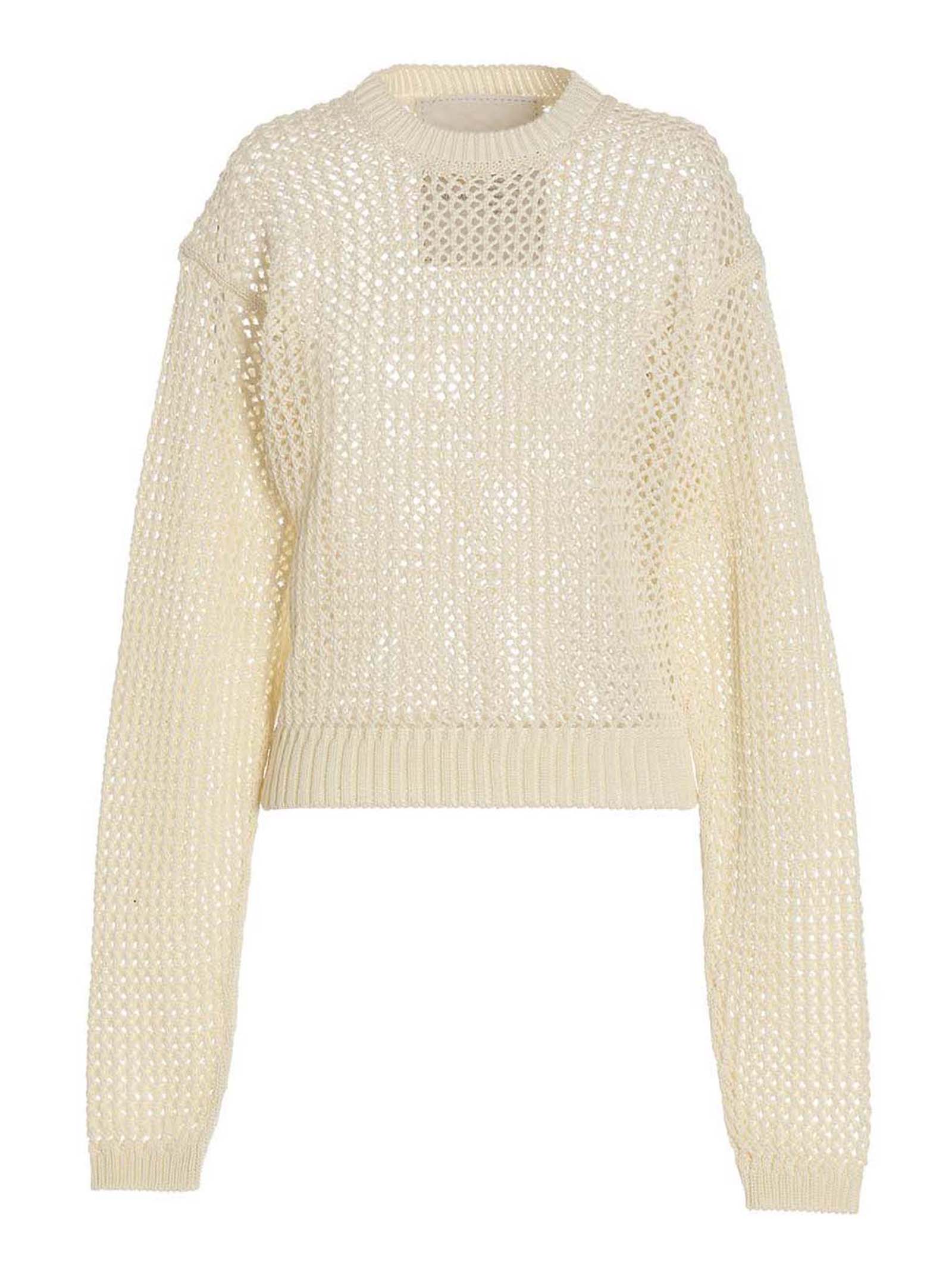 White Cotton Cardigan