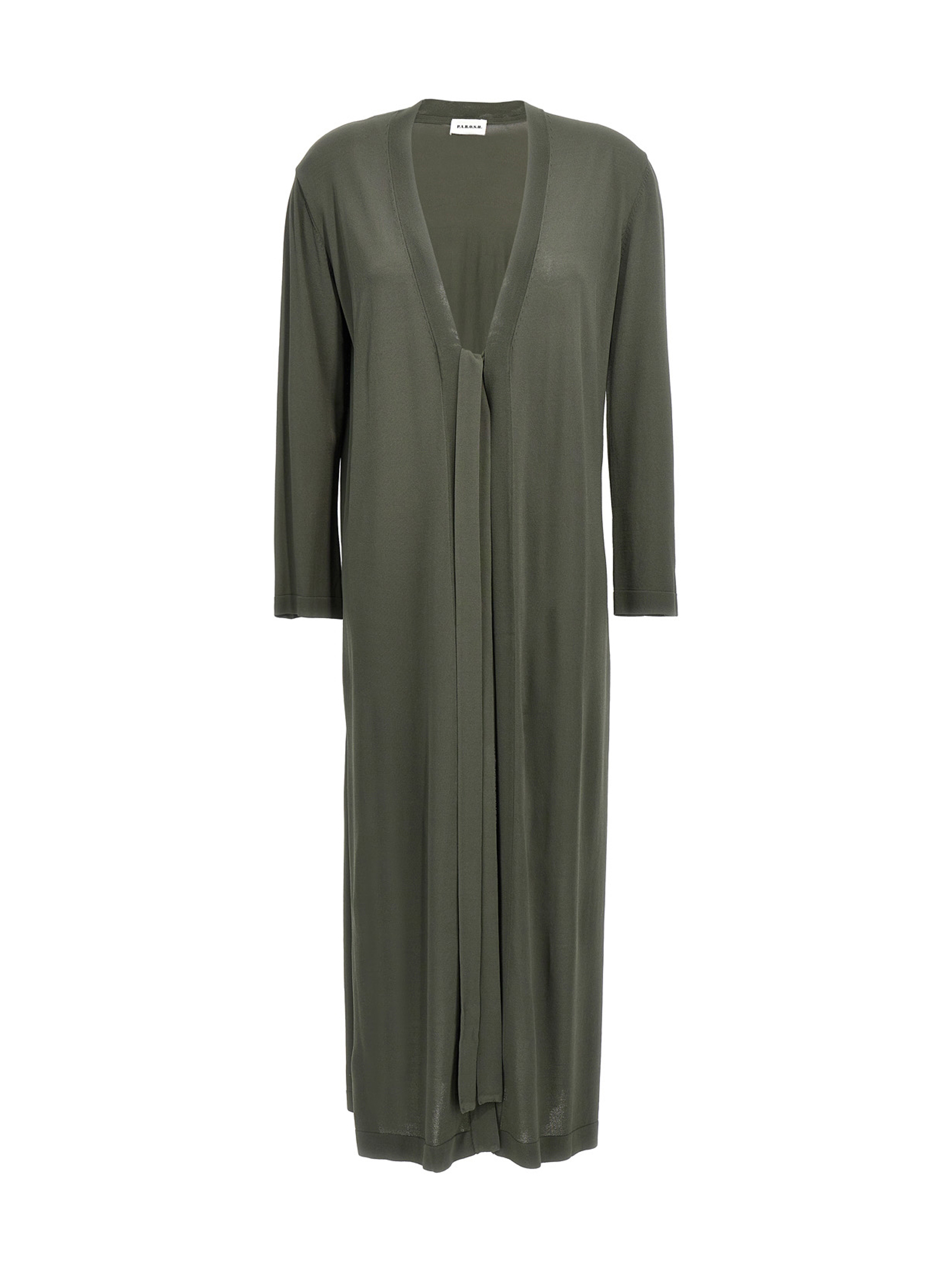 Bicolor Viscose Cardigan