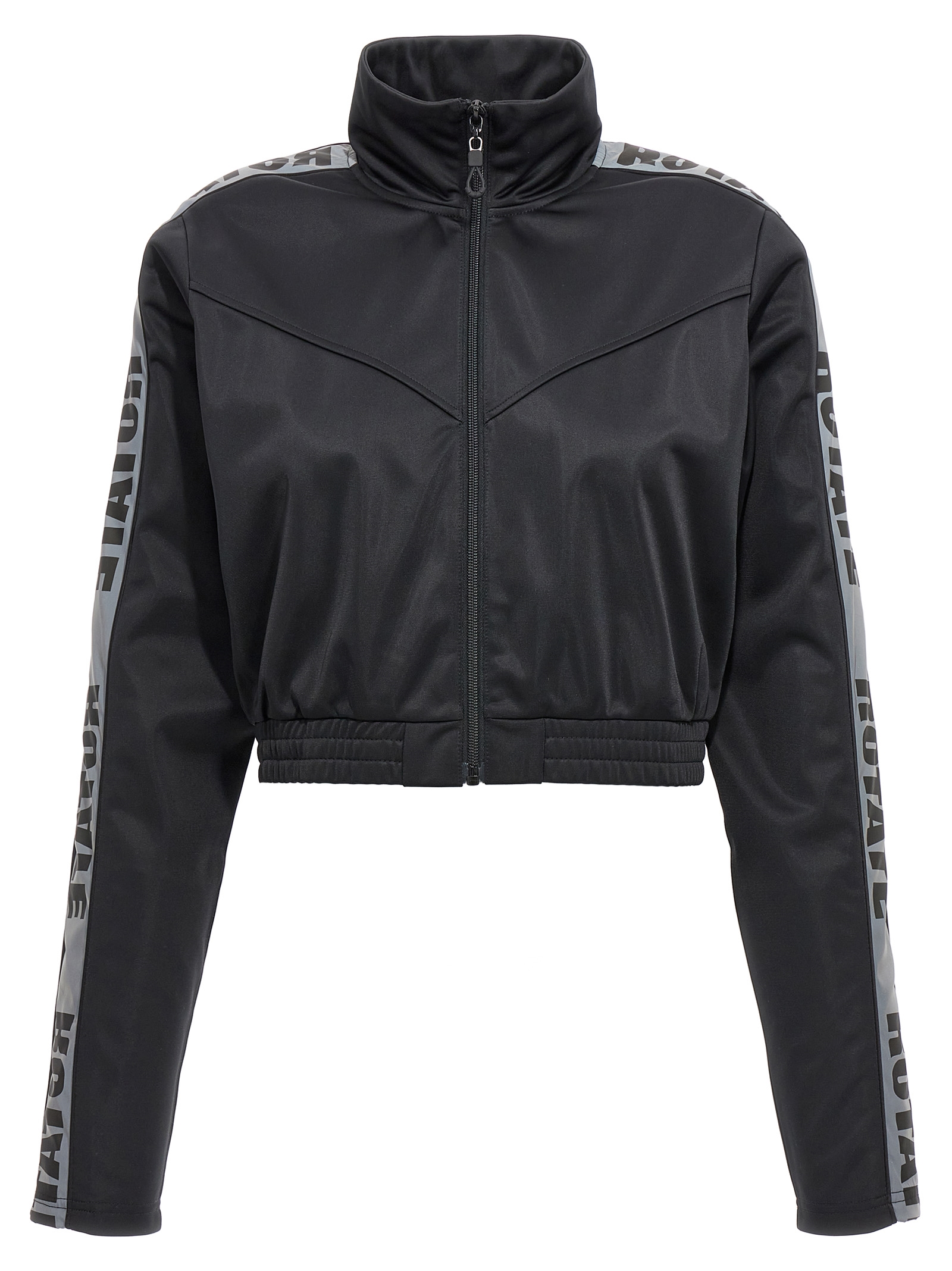 Black Polyester Sweatshirt