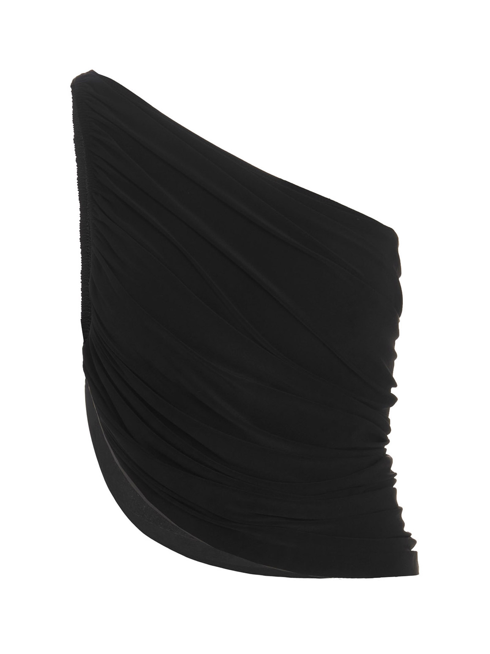 Black Polyamide Tank Tops