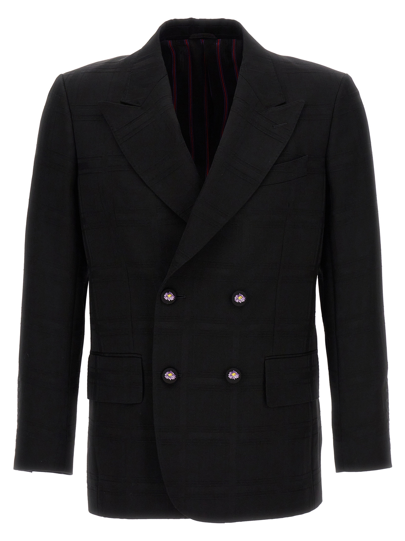 Black Virgin Wool Blazer