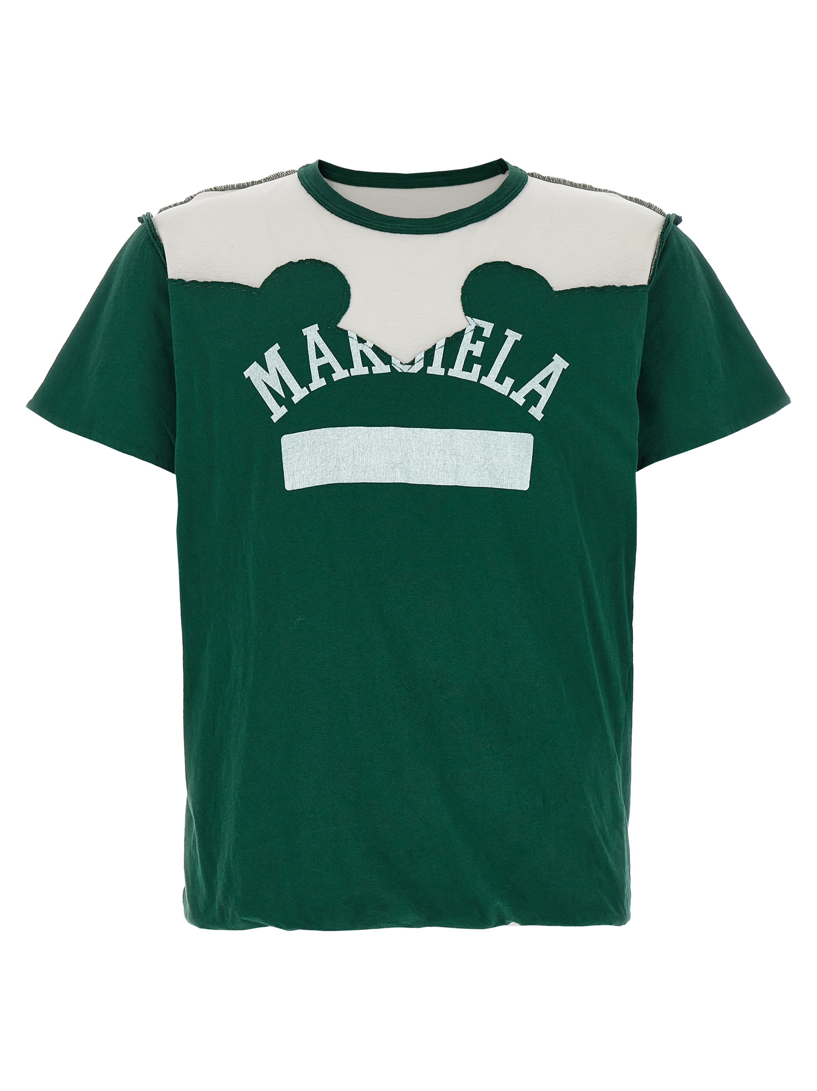 Bicolor Cotton T-Shirt