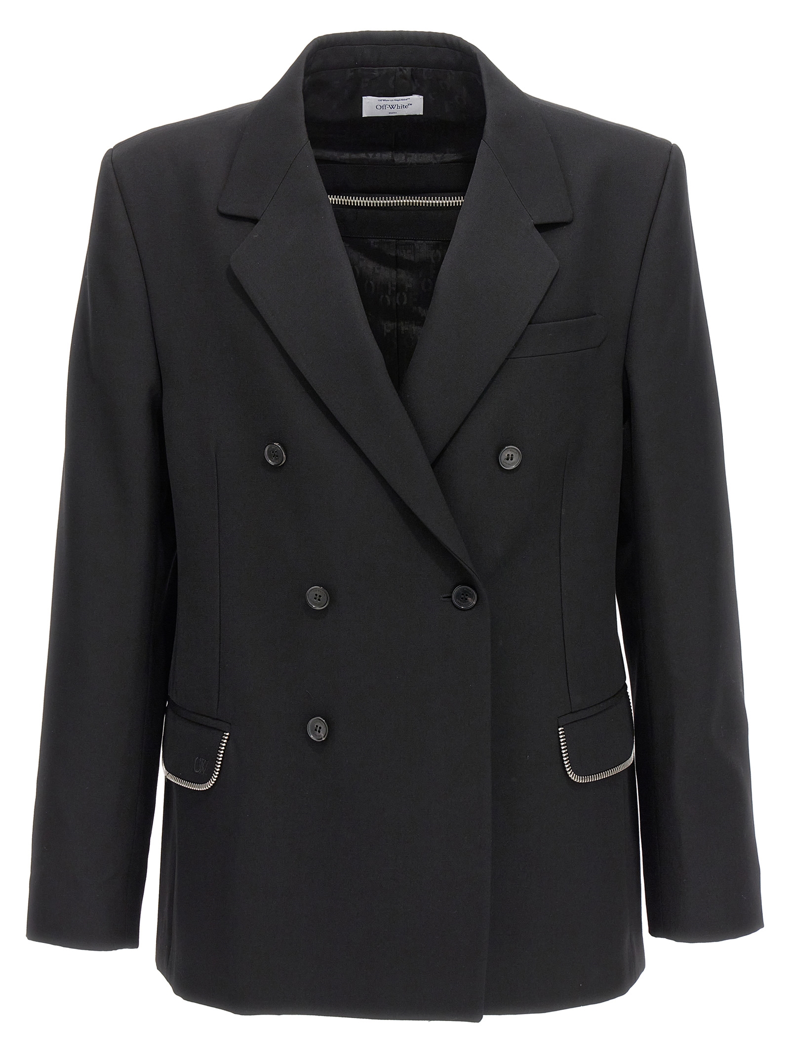 Black Virgin Wool Blazer