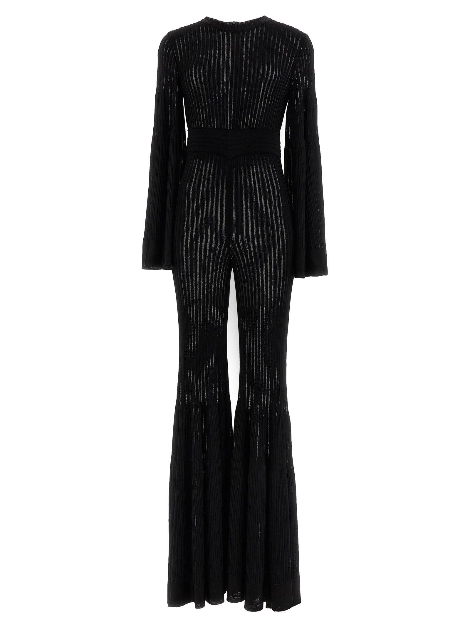 Black Viscose Jumpsuit
