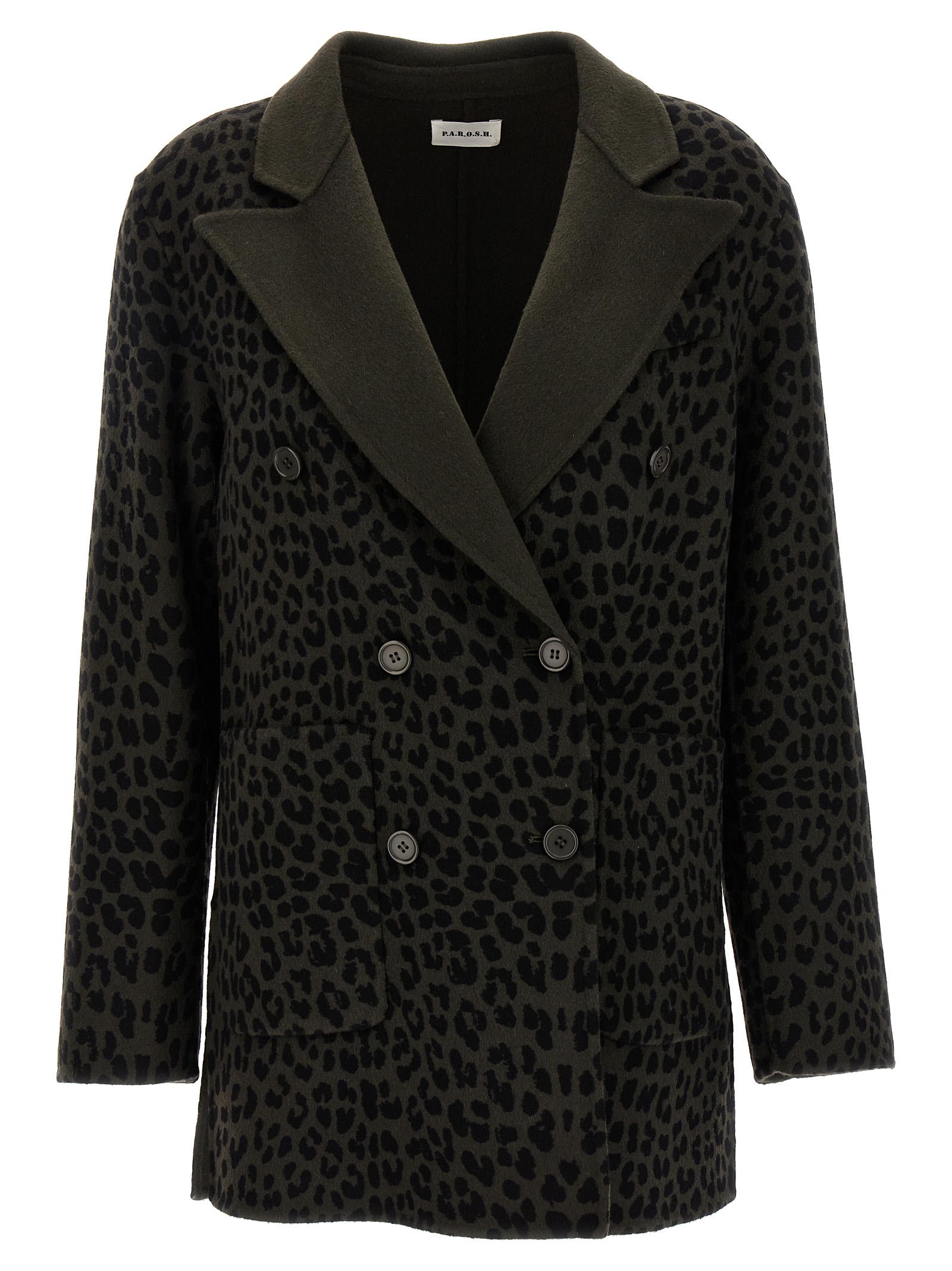 Bicolor Wool Blazer