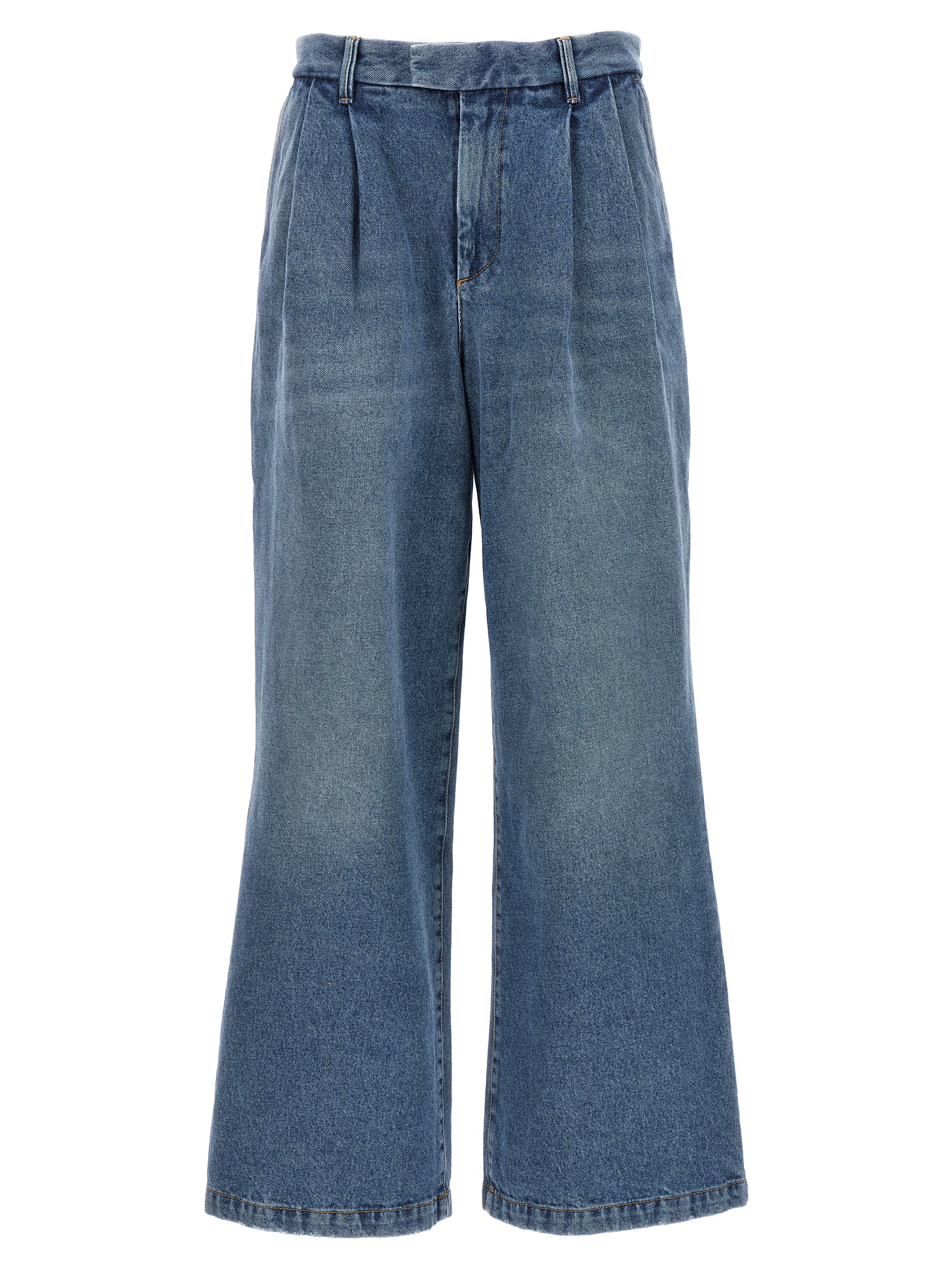 Blue Cotton Jeans Denim