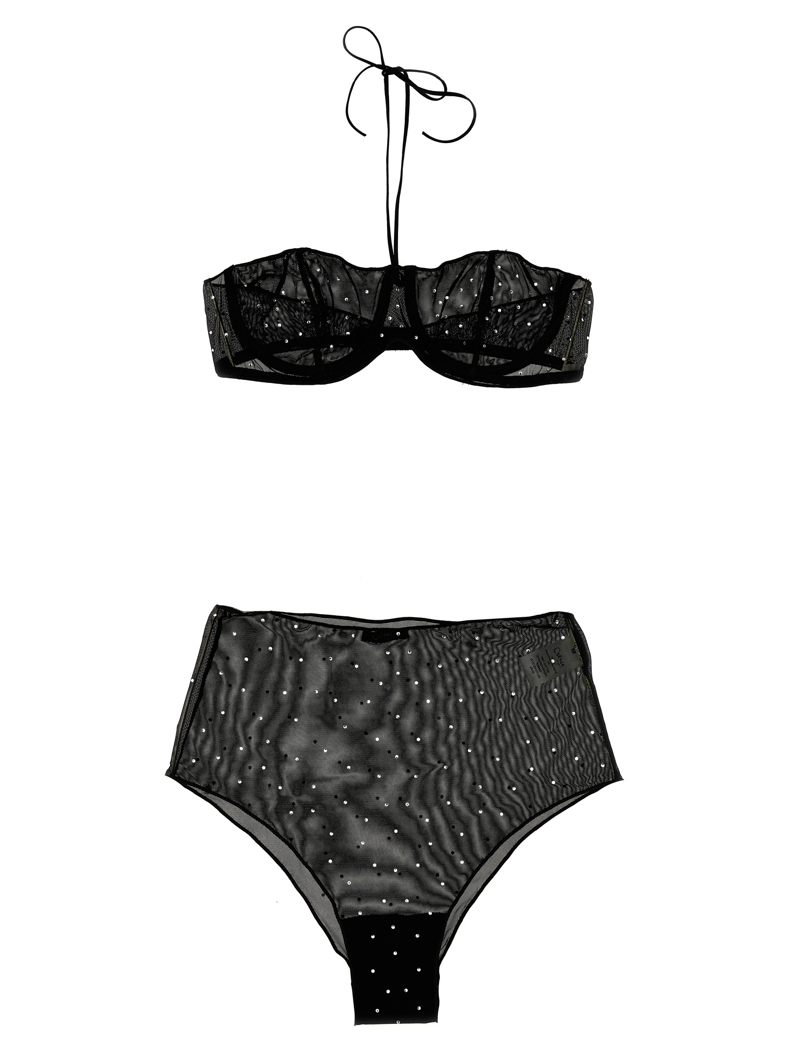Black Polyamide Lingerie