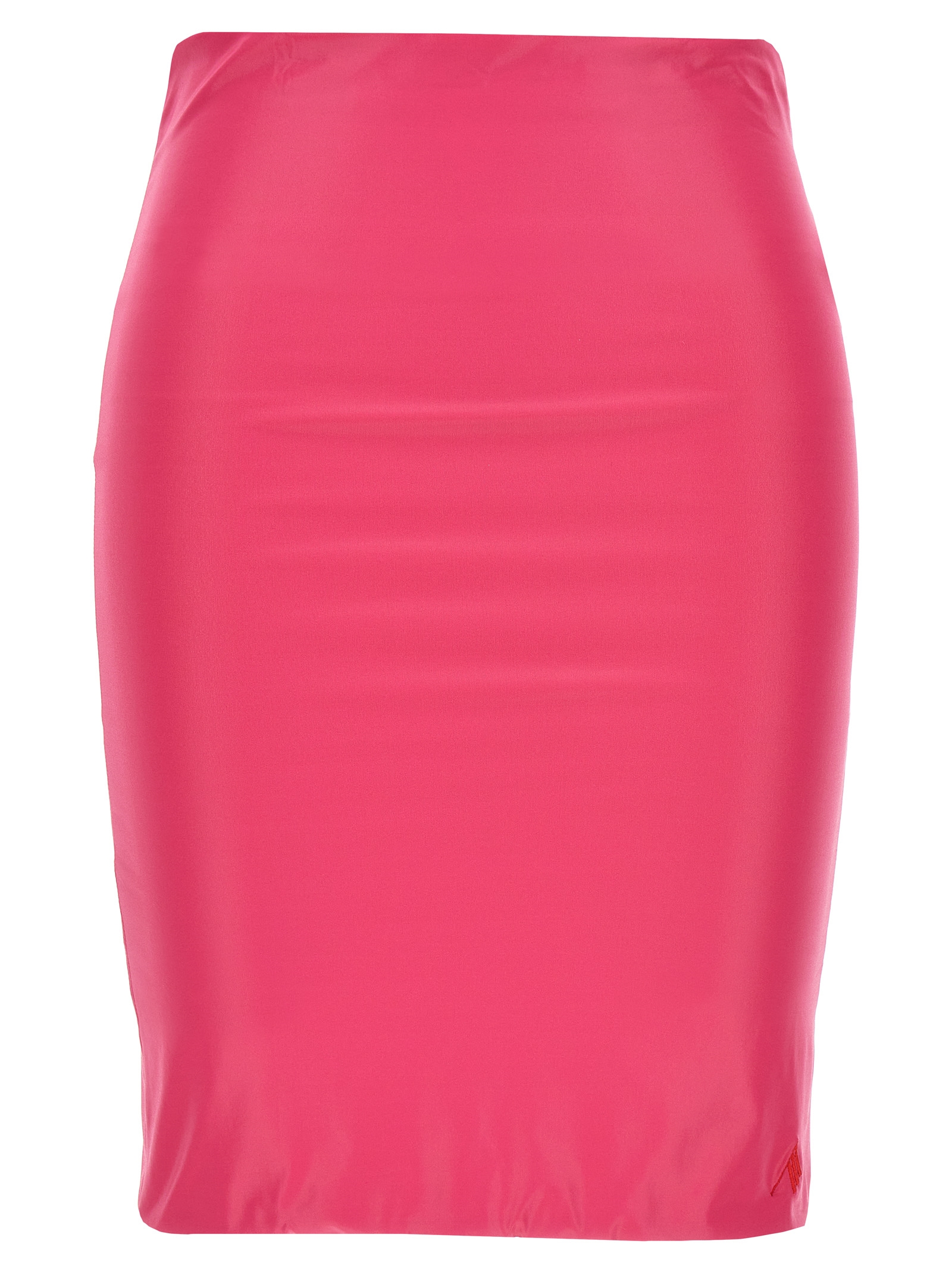 Fuchsia Polyamide Long Skirt