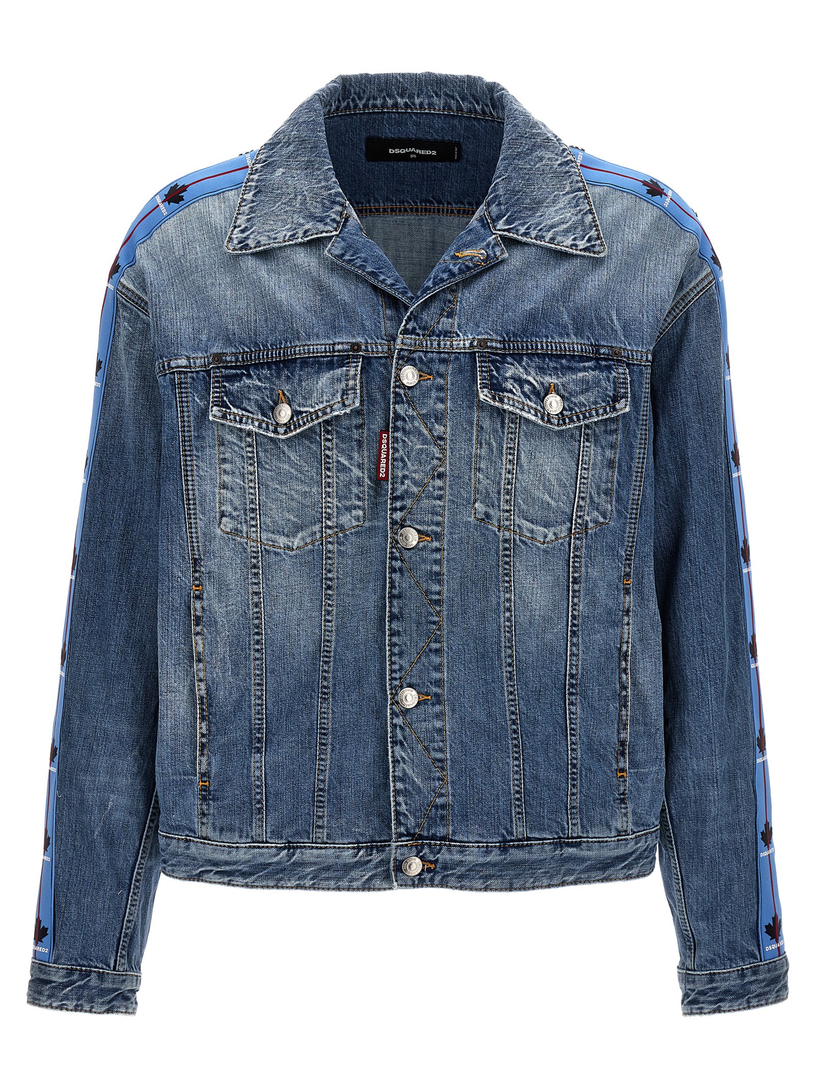Blue Cotton Denim Jacket