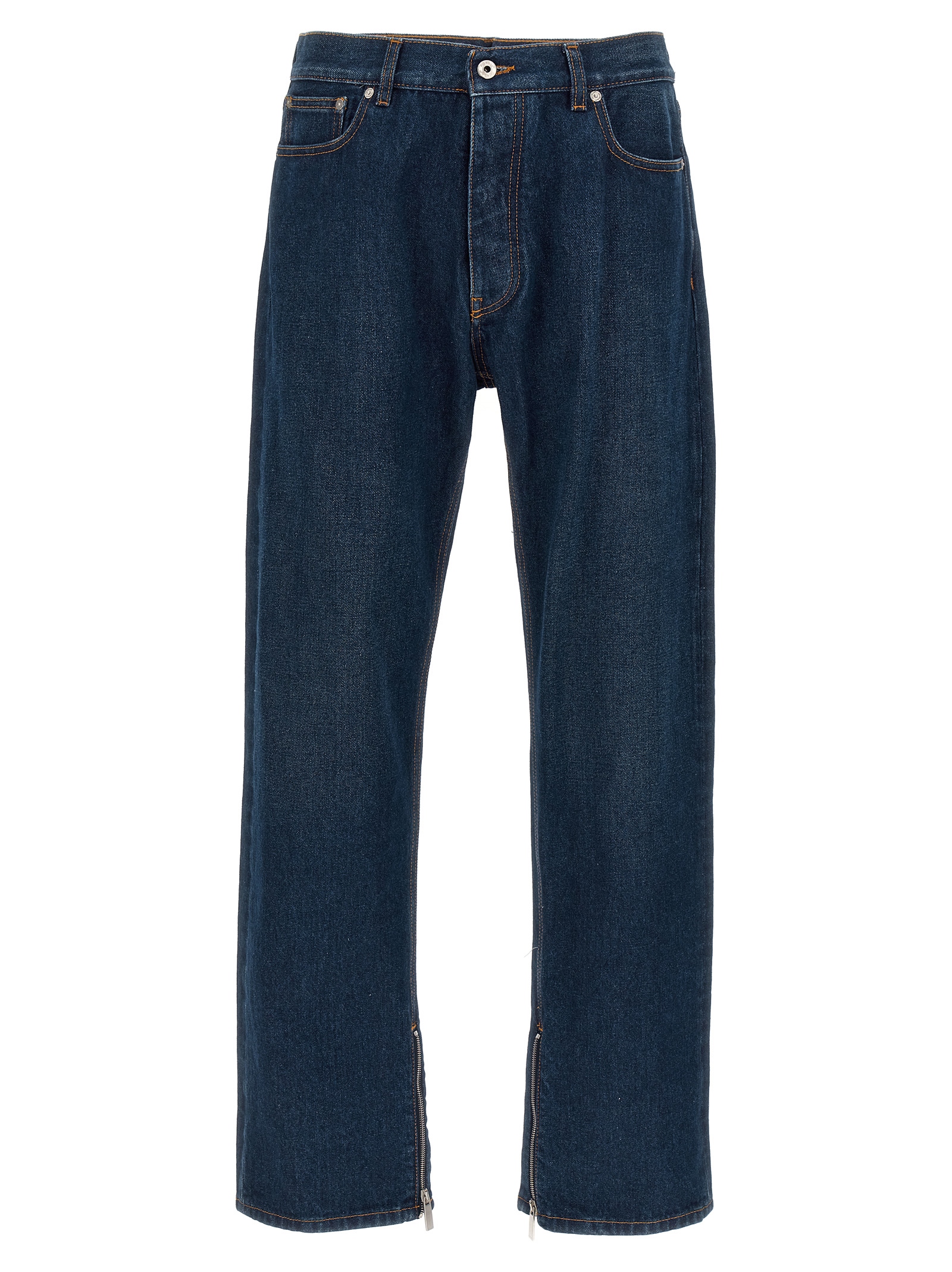 Blue Cotton Jeans Denim