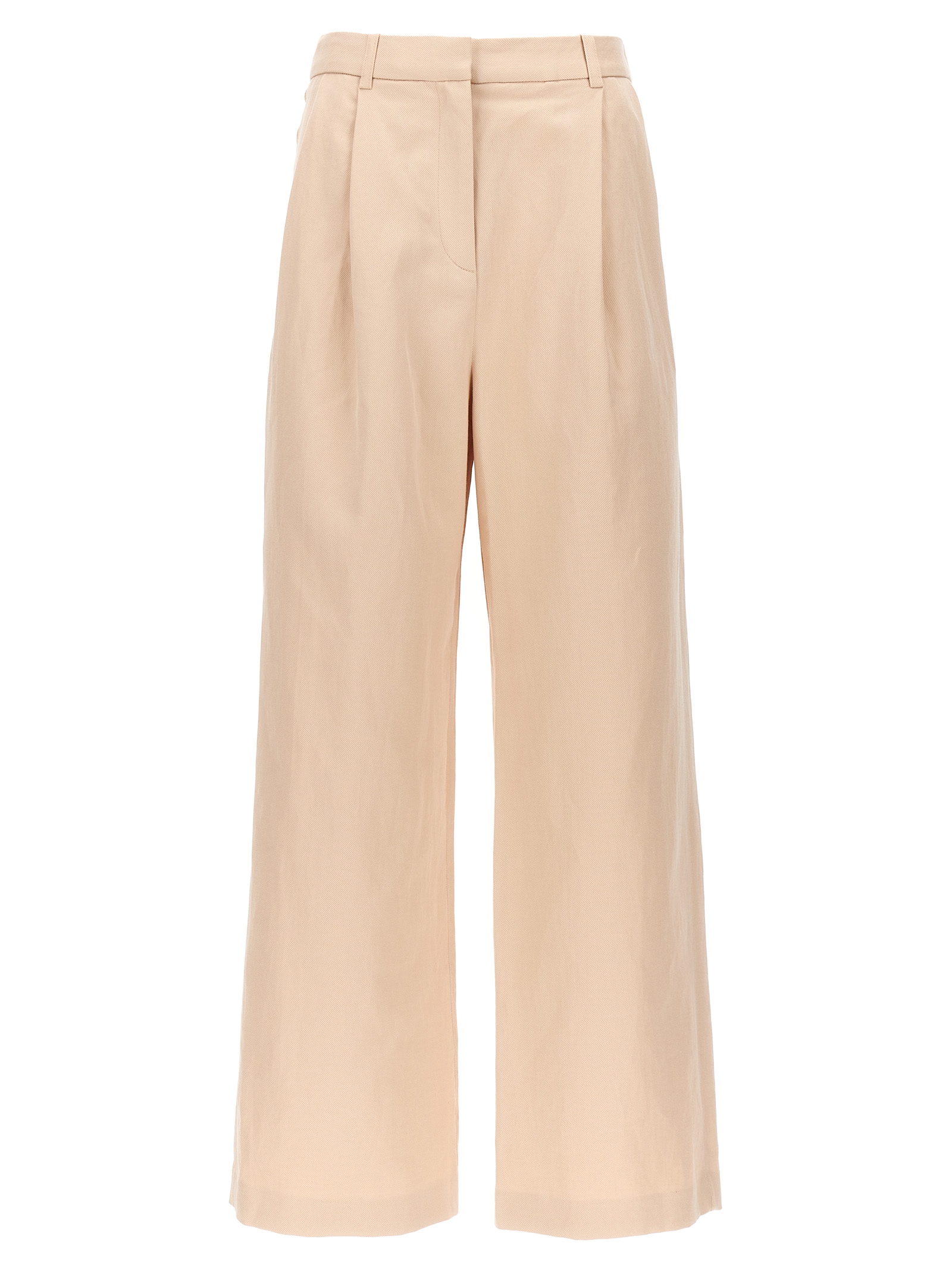 Multicolor Cotton Casual Pants