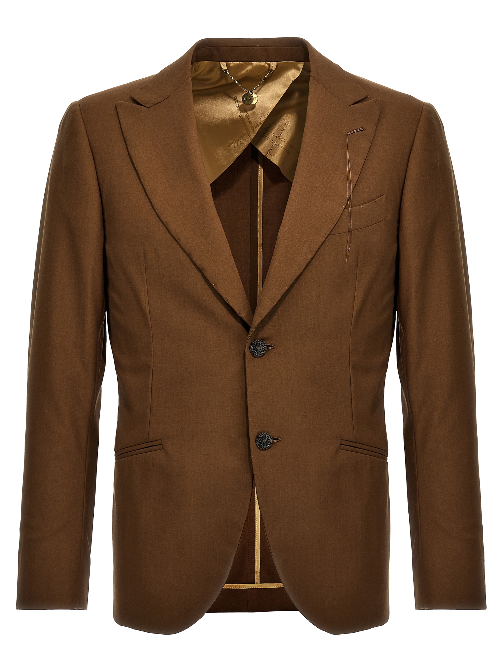 Brown Wool Blazer