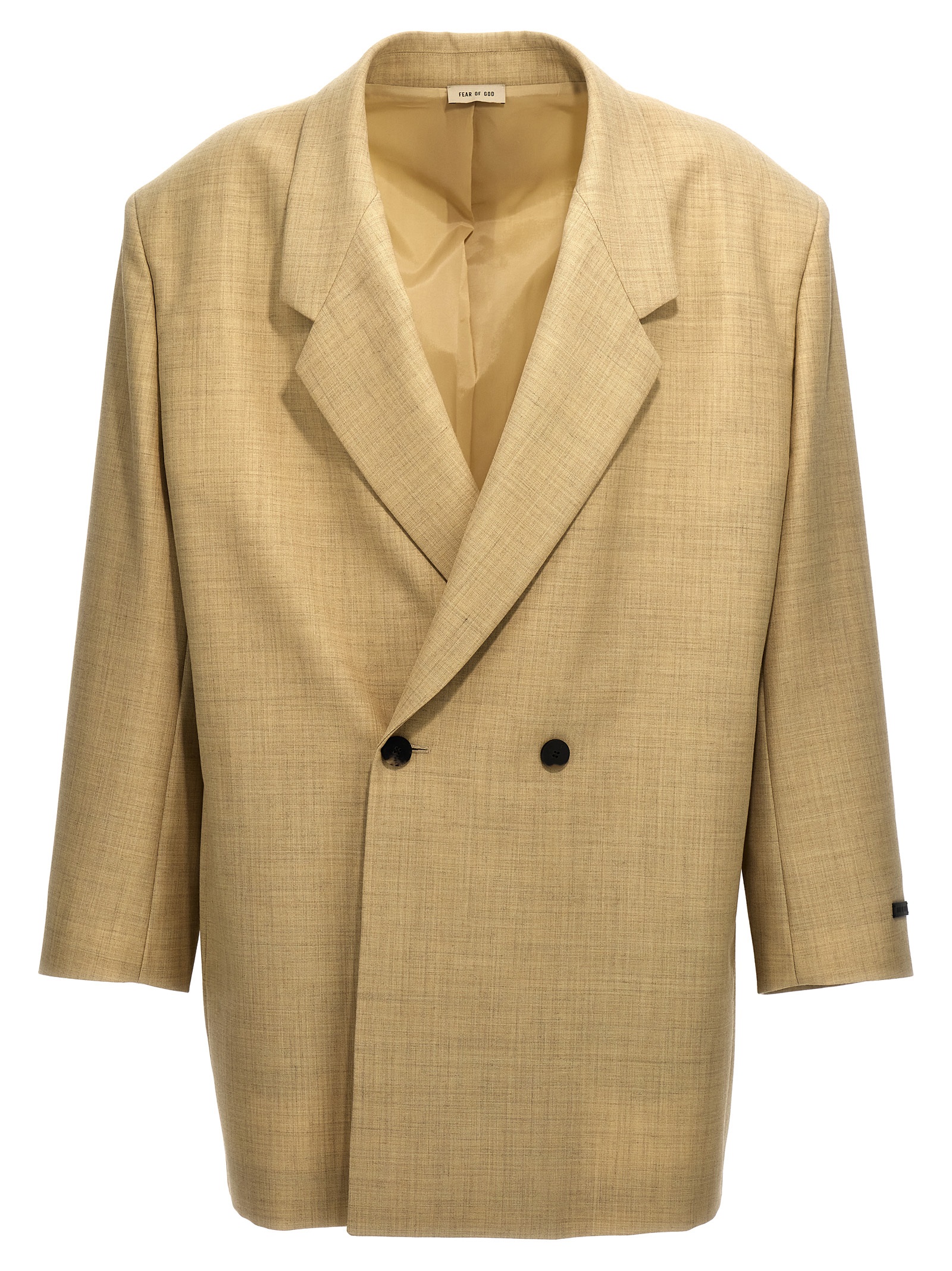 Beige Wool Blazer