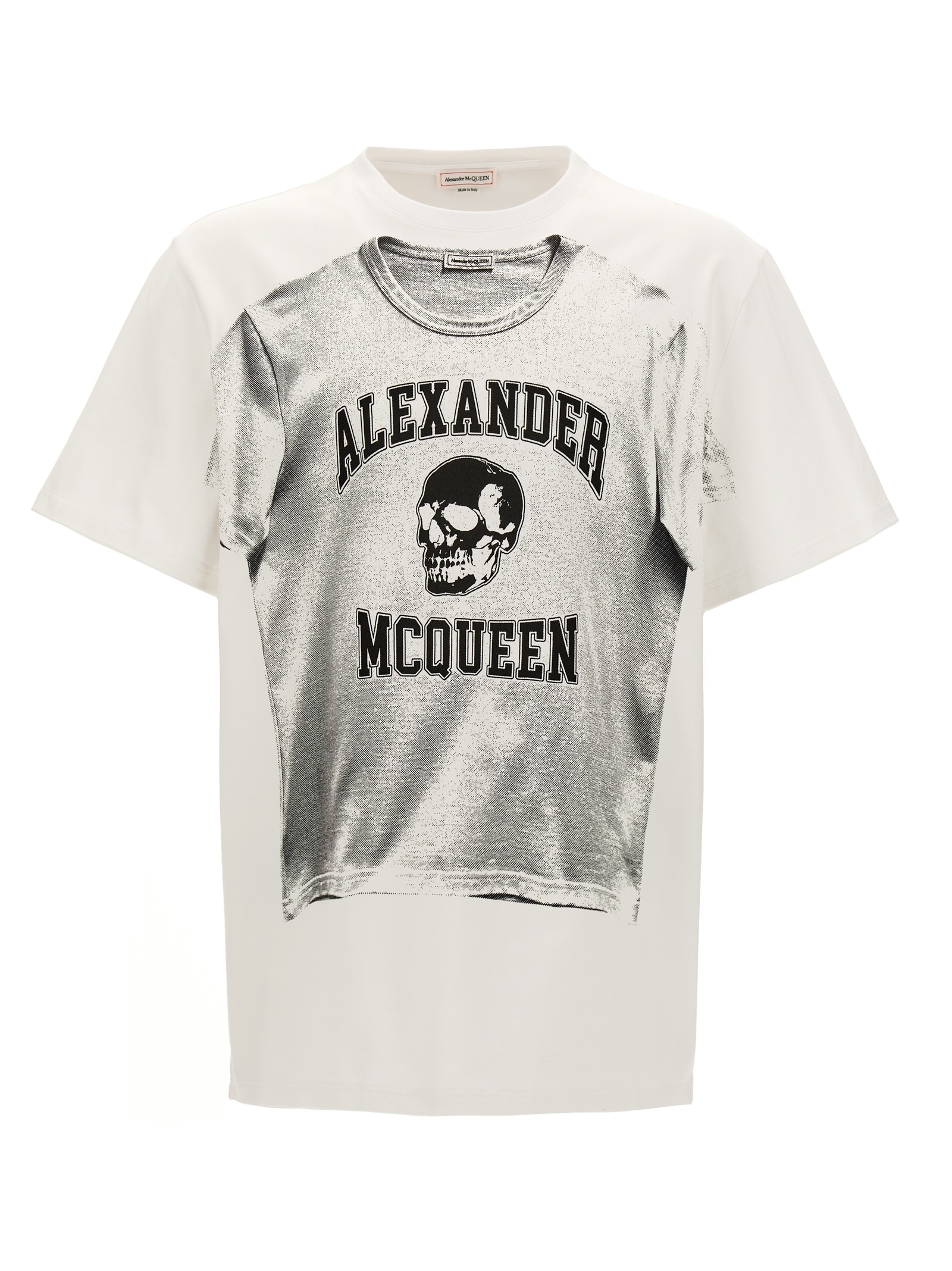 Bicolor Cotton T-Shirt