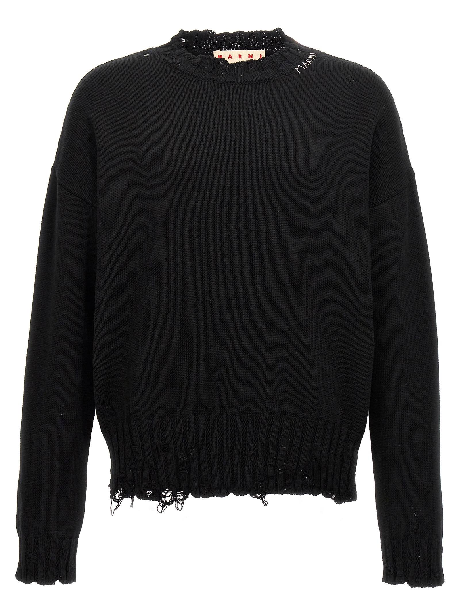 Black Cotton Cardigan