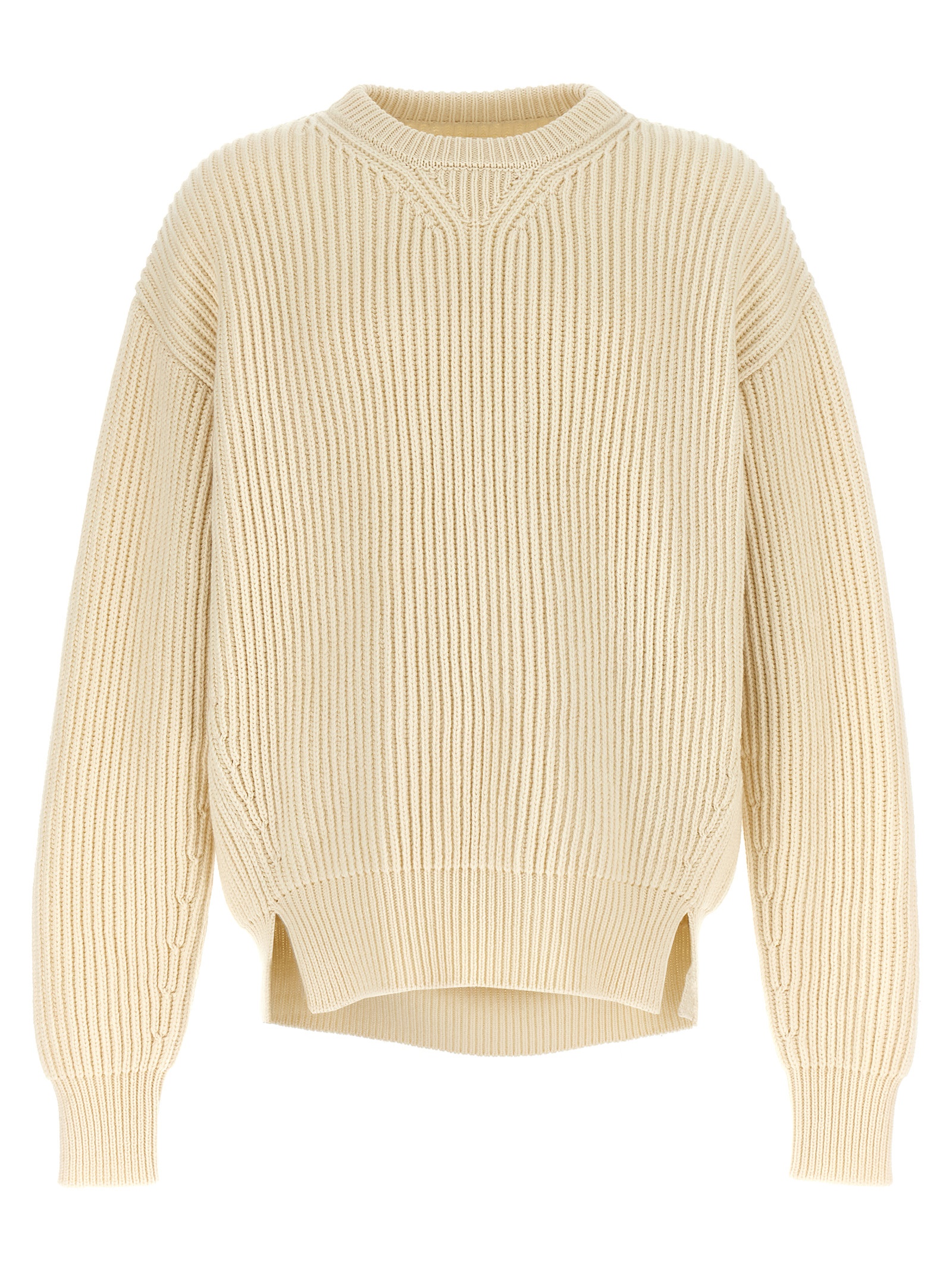 White Wool Cardigan