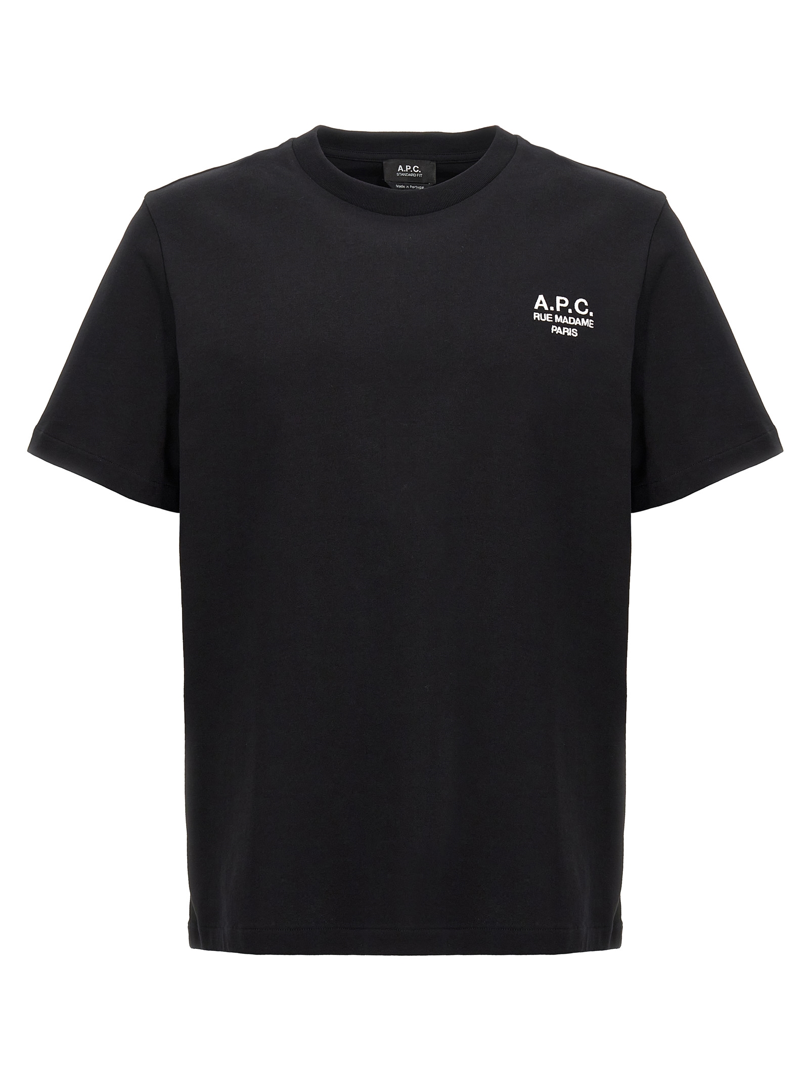 Black Cotton T-Shirt