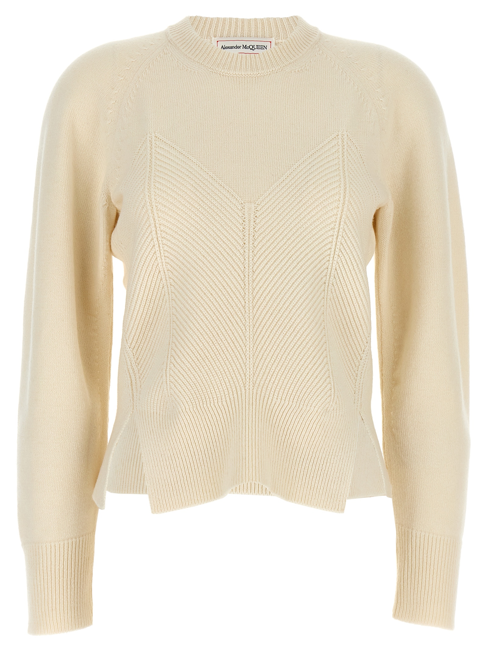 White Wool Cardigan
