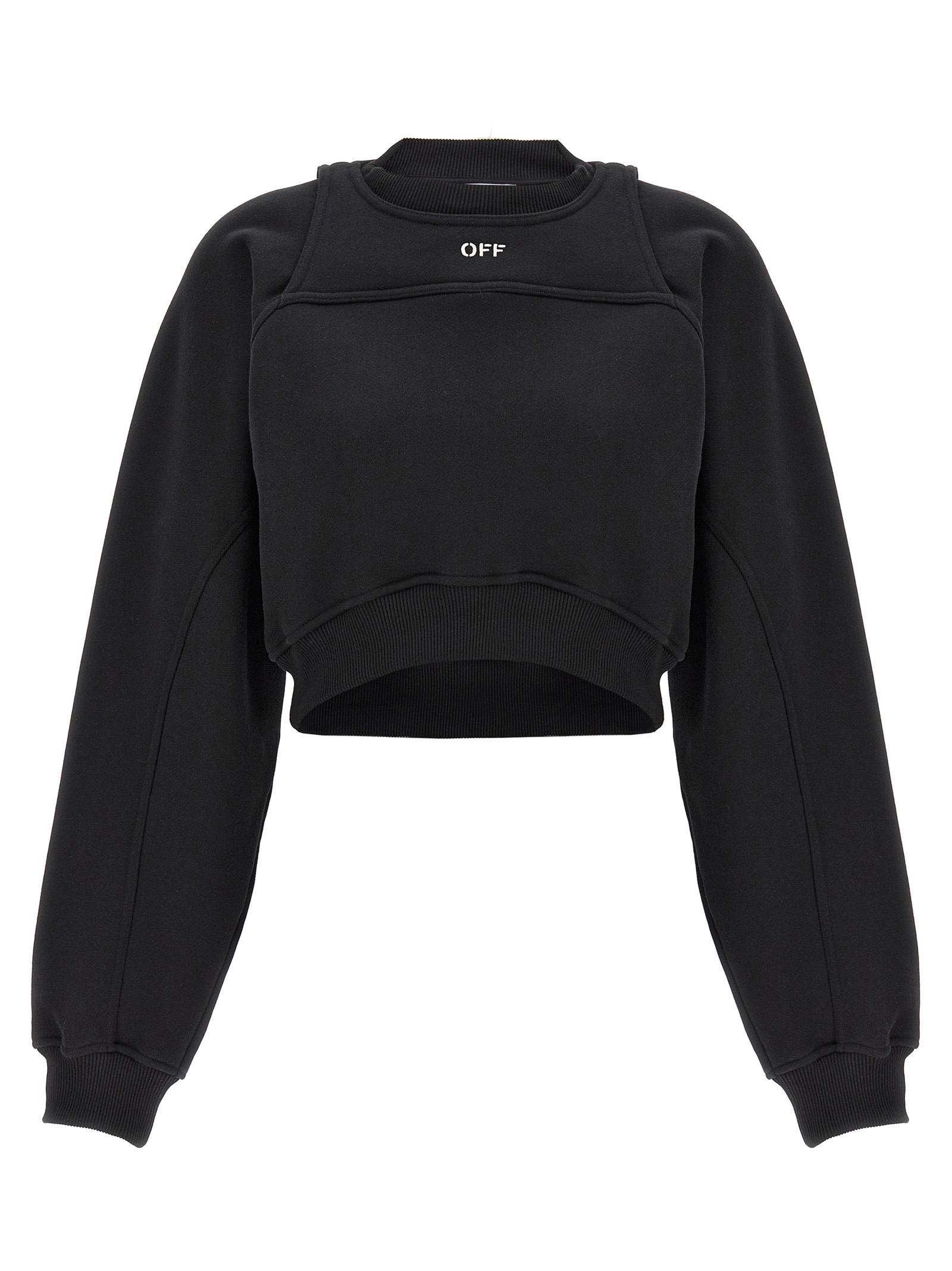 Bicolor Cotton Sweatshirt