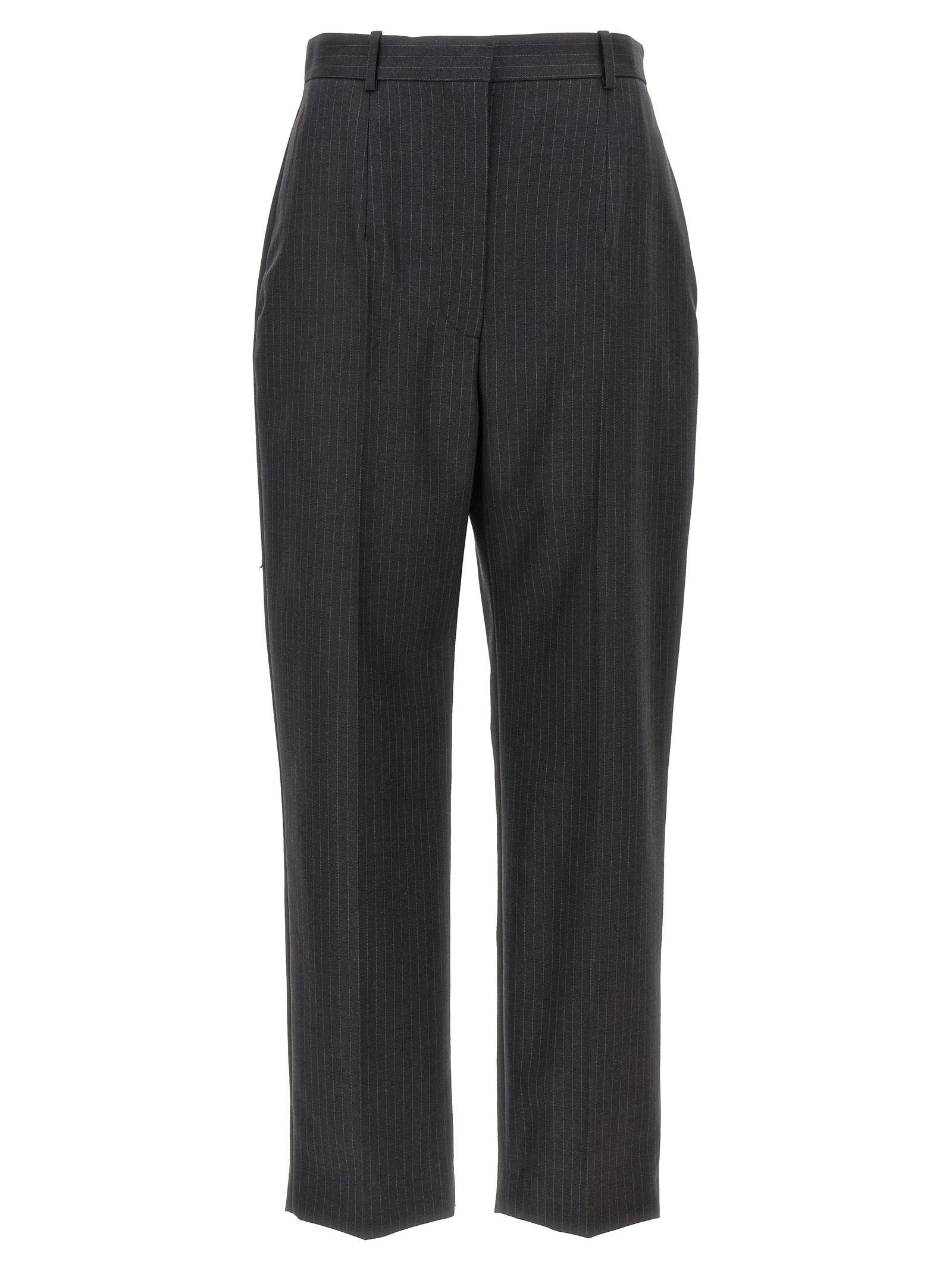 Gray Wool Dress Pants