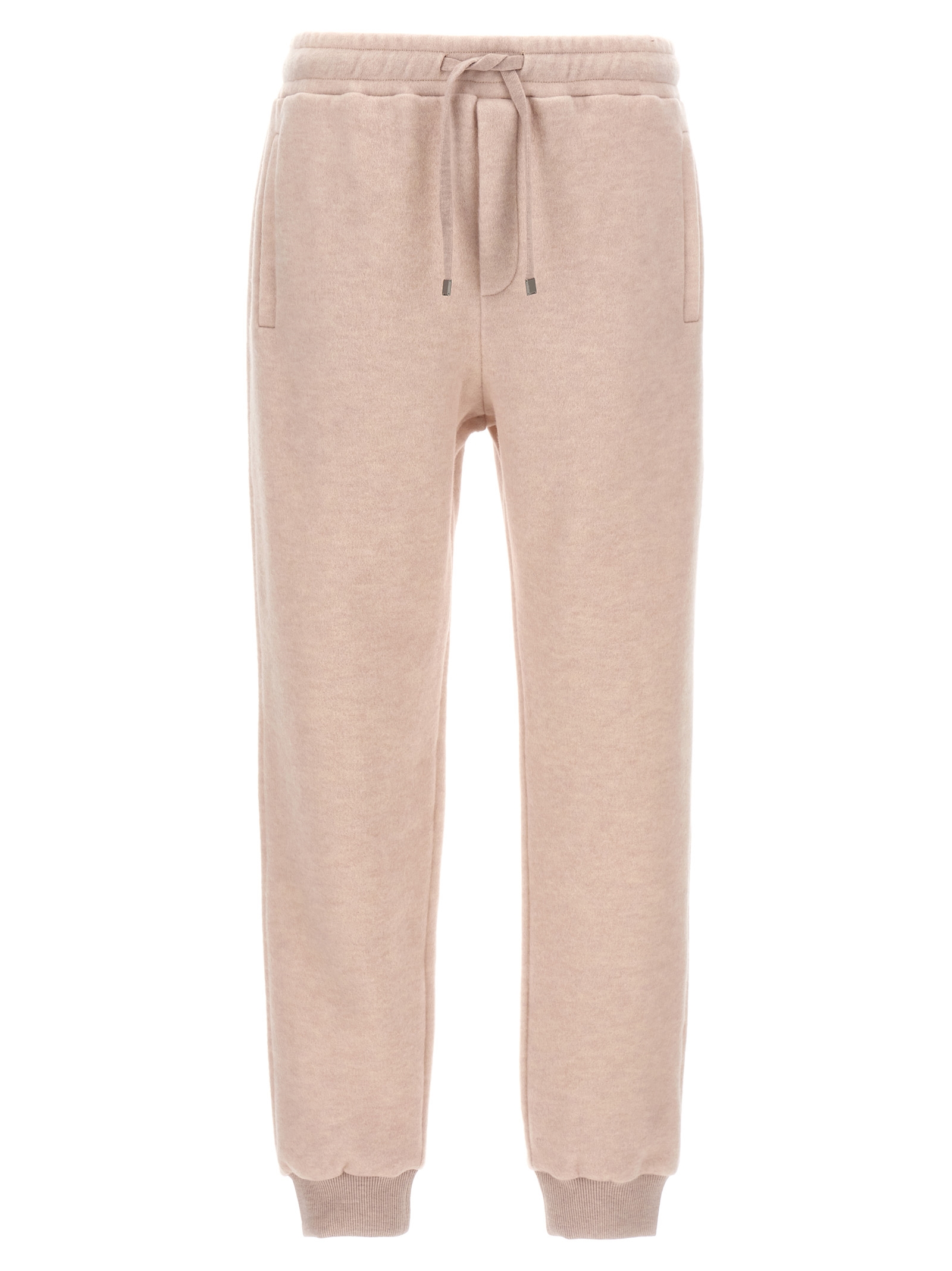 Beige Wool Joggers (Workout Pants)