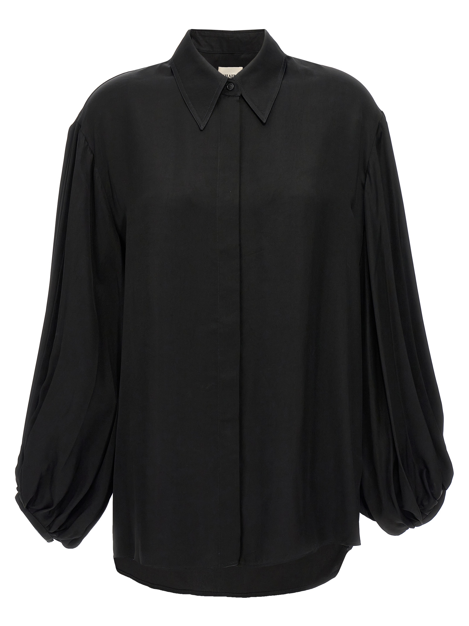 Black Cupro Blouse