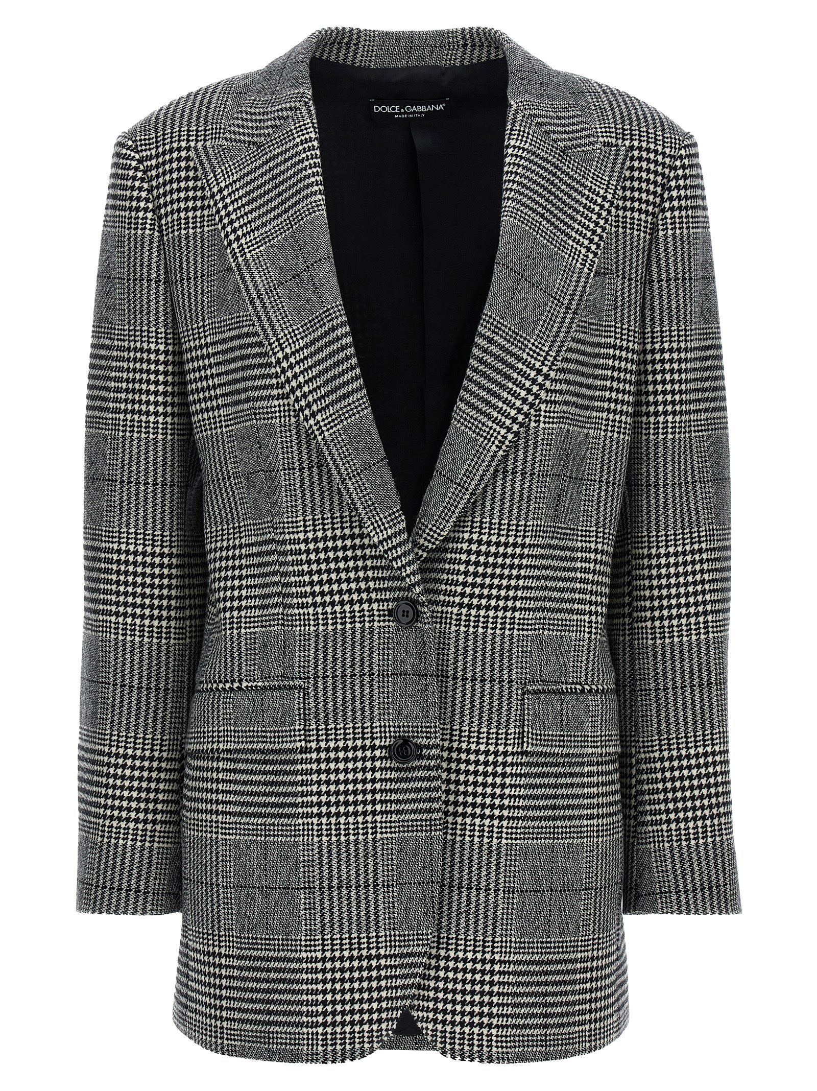 Bicolor Wool Blazer