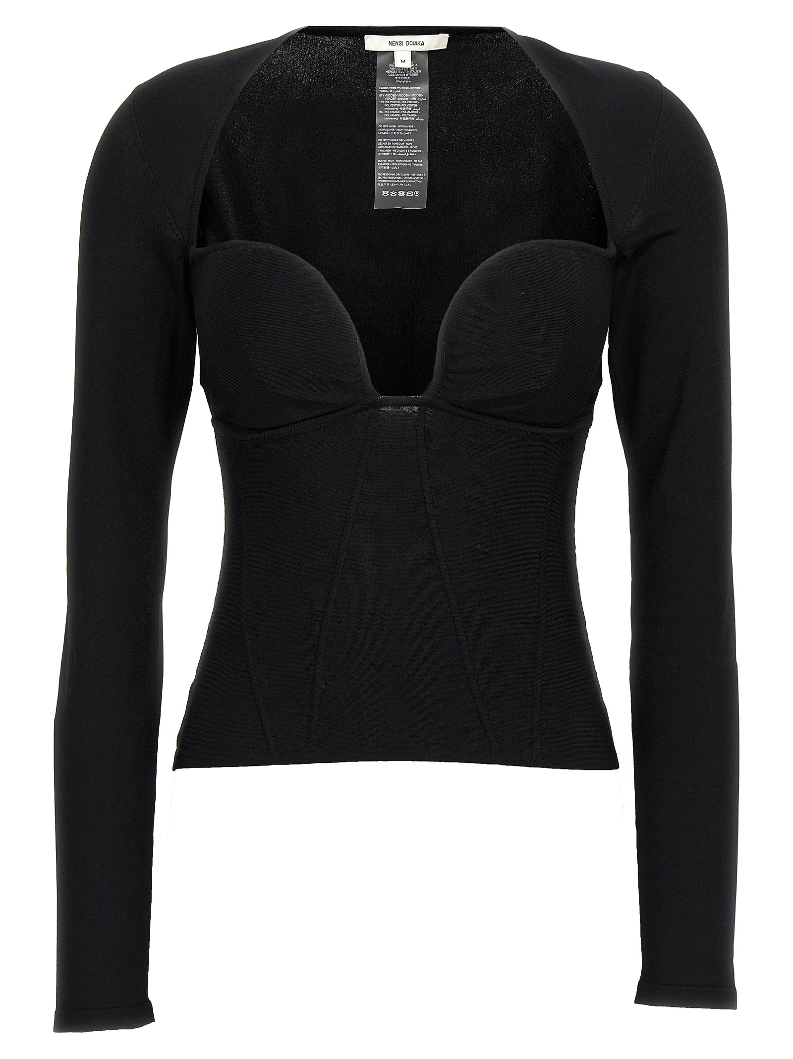 Black Viscose Tank Tops