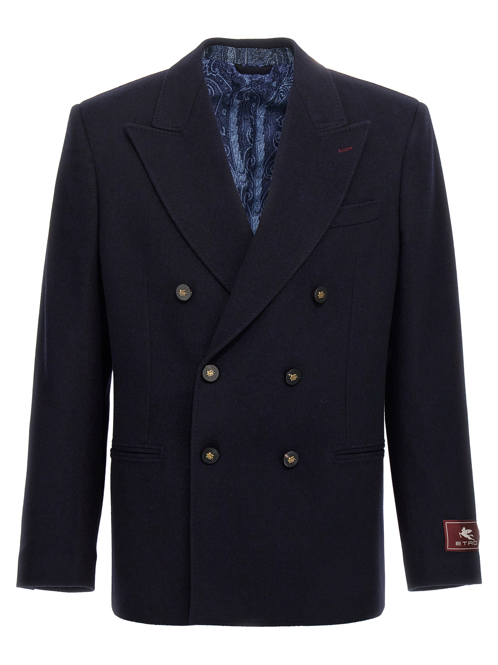 Blue Cashmere Blazer
