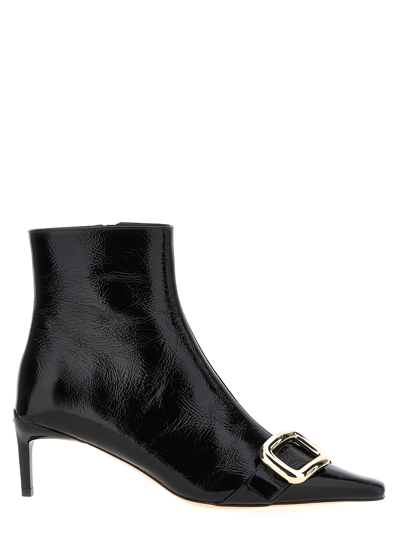 Roger Vivier Black Calfskin Ankle Boots - Women
