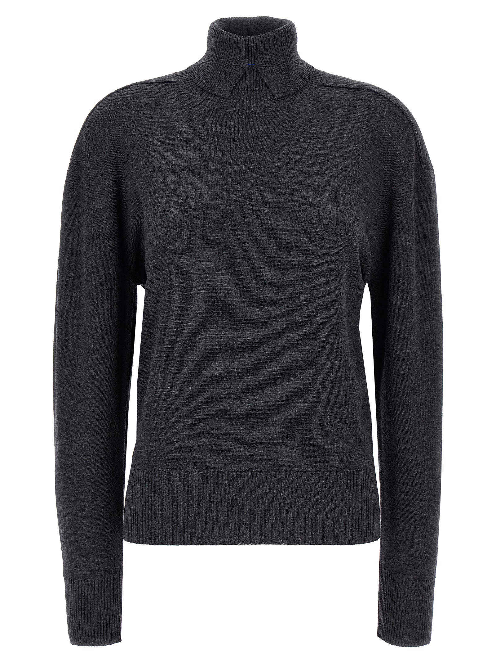 Gray Wool Cardigan