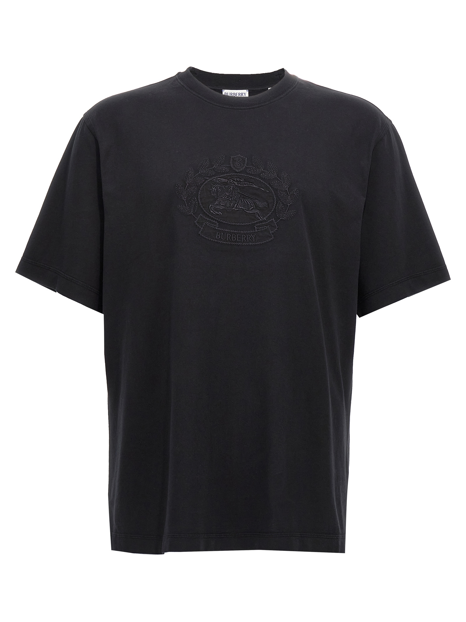 Black Cotton T-Shirt