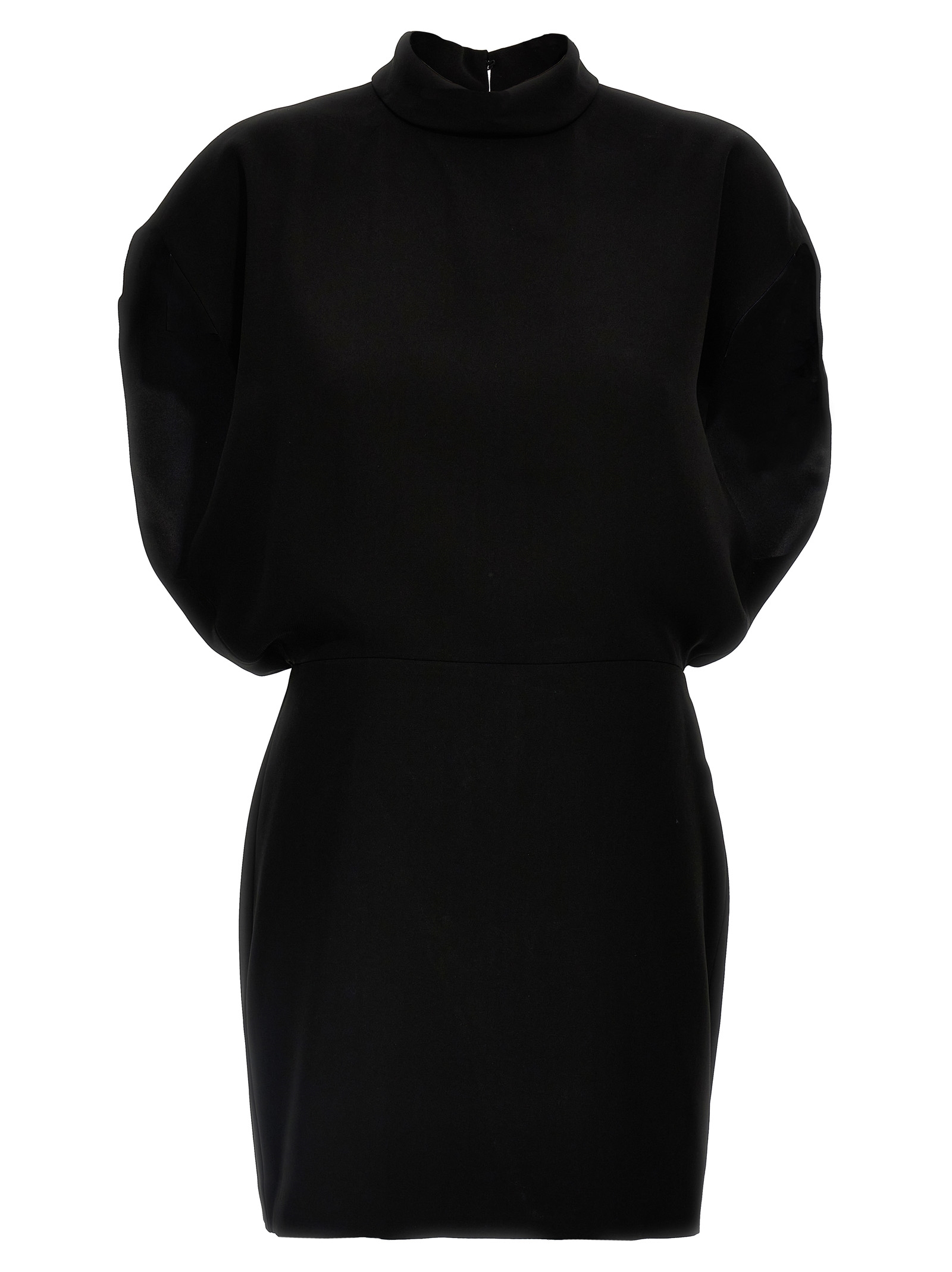 Max Mara Black Triacetate Short Dress - Women