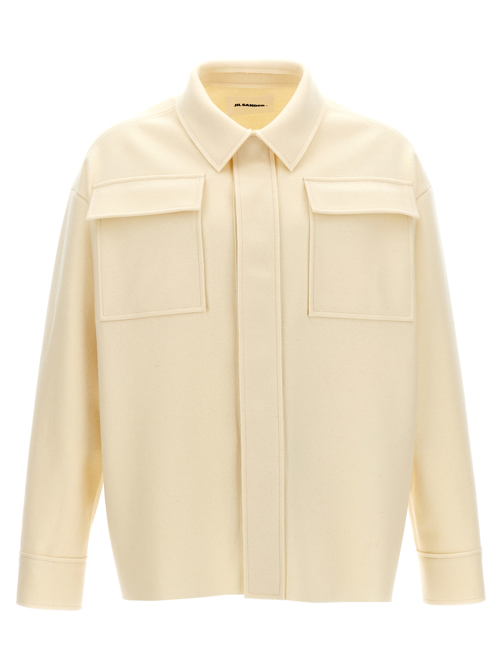 White Wool Blouse