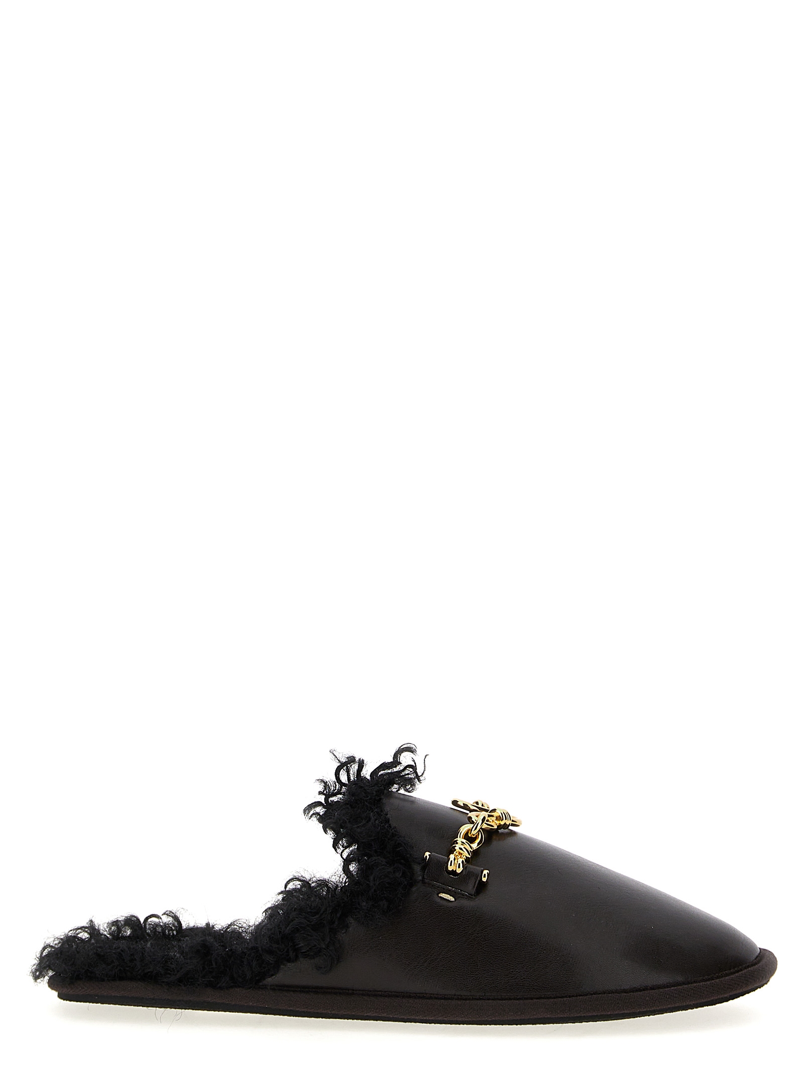 Brown Polyethylene Mules