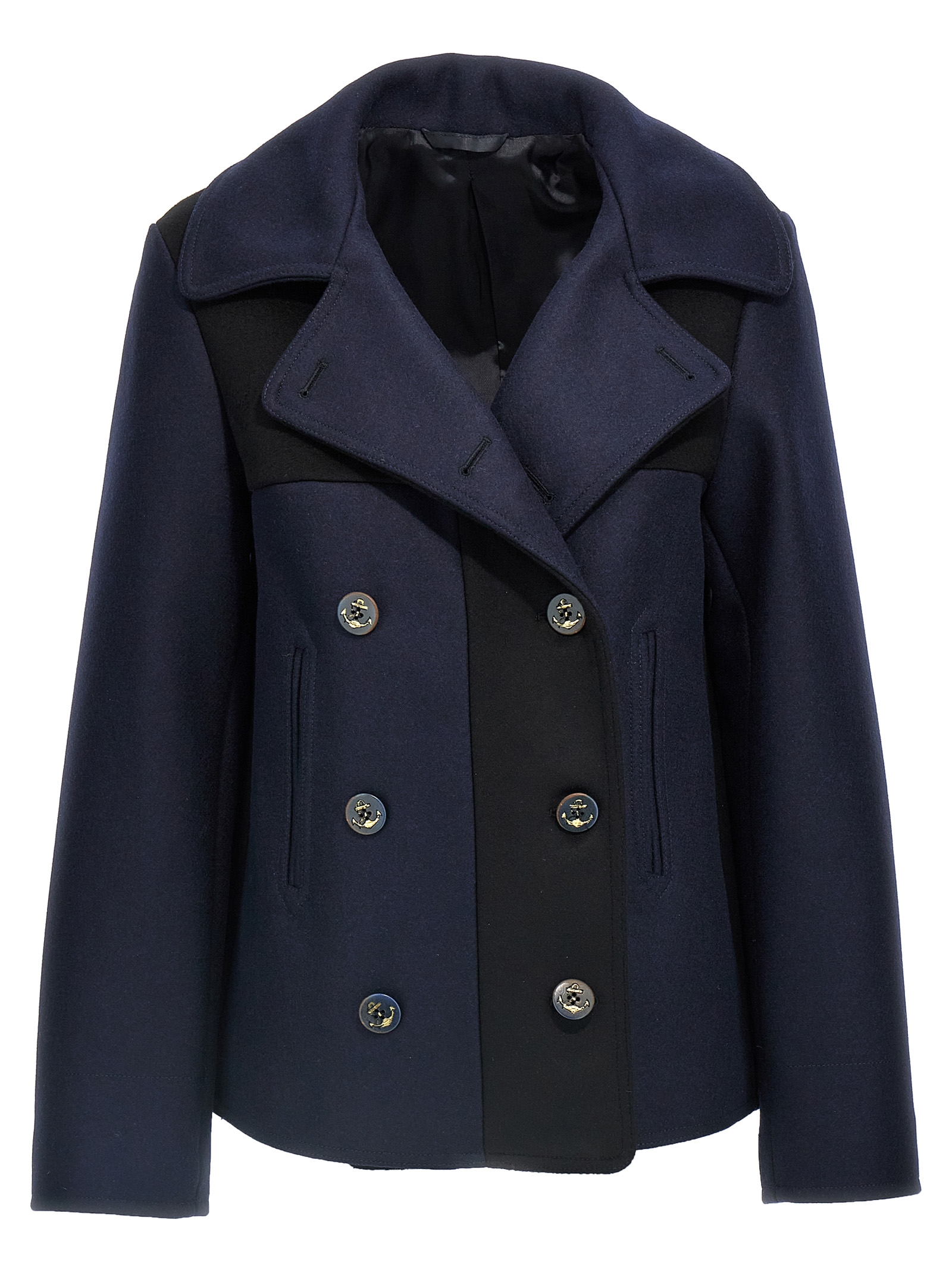 Multicolor Wool Coat
