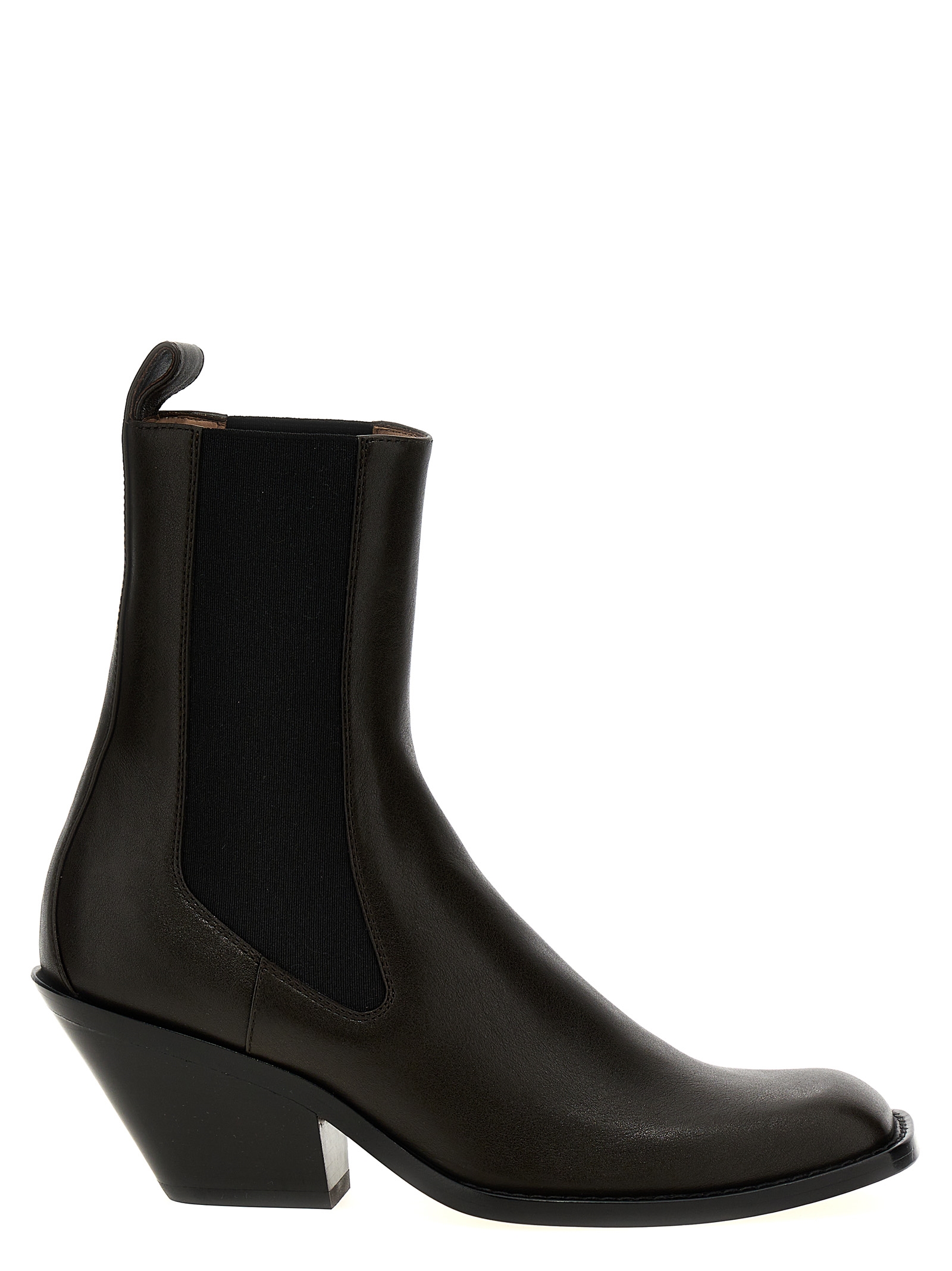 Brown Calfskin Chelsea Boots